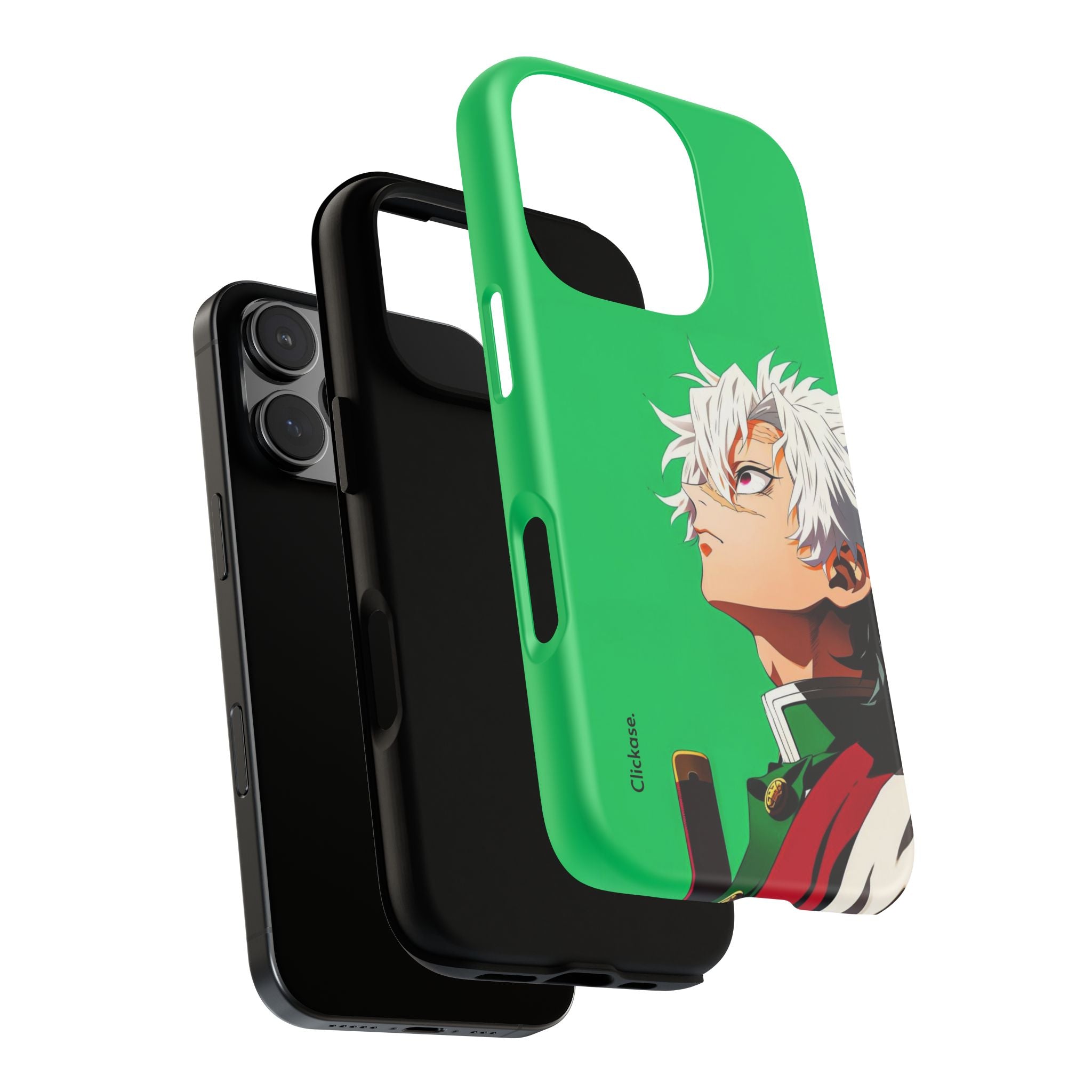 Sanemi Shinazugawa – Wind Hashira Fury Tough Phone Case by