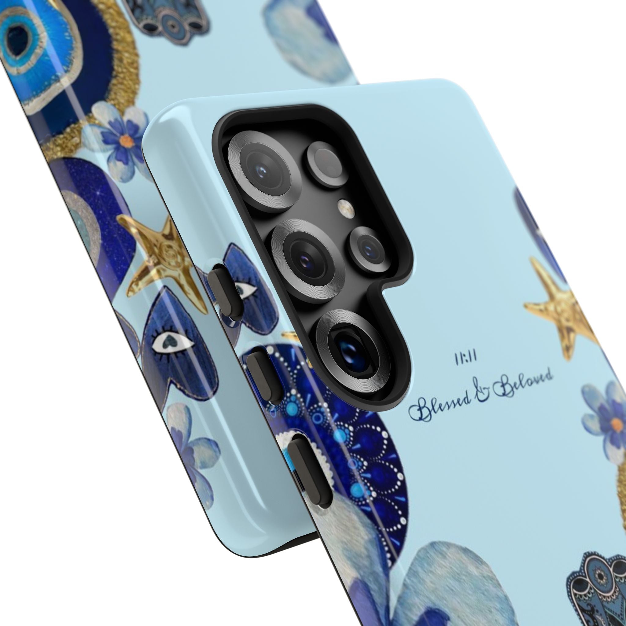Hamsa Ocean-Inspired Tough Phone Case by