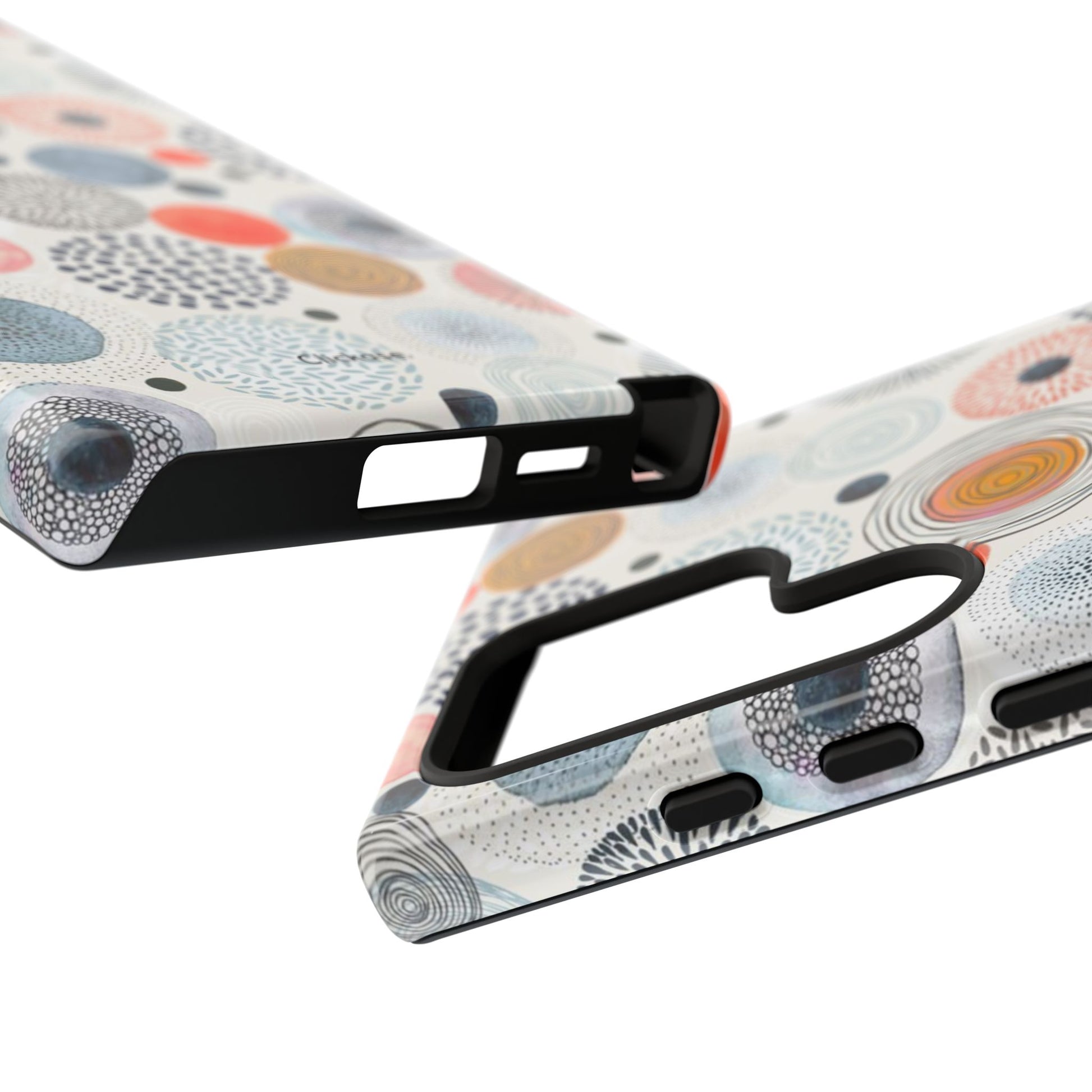 Colorful Abstract Tough Phone Case by