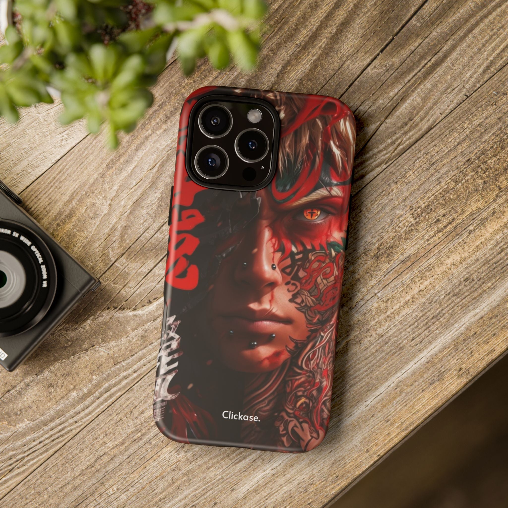Evil Eye Anime - Tough Phone Case by