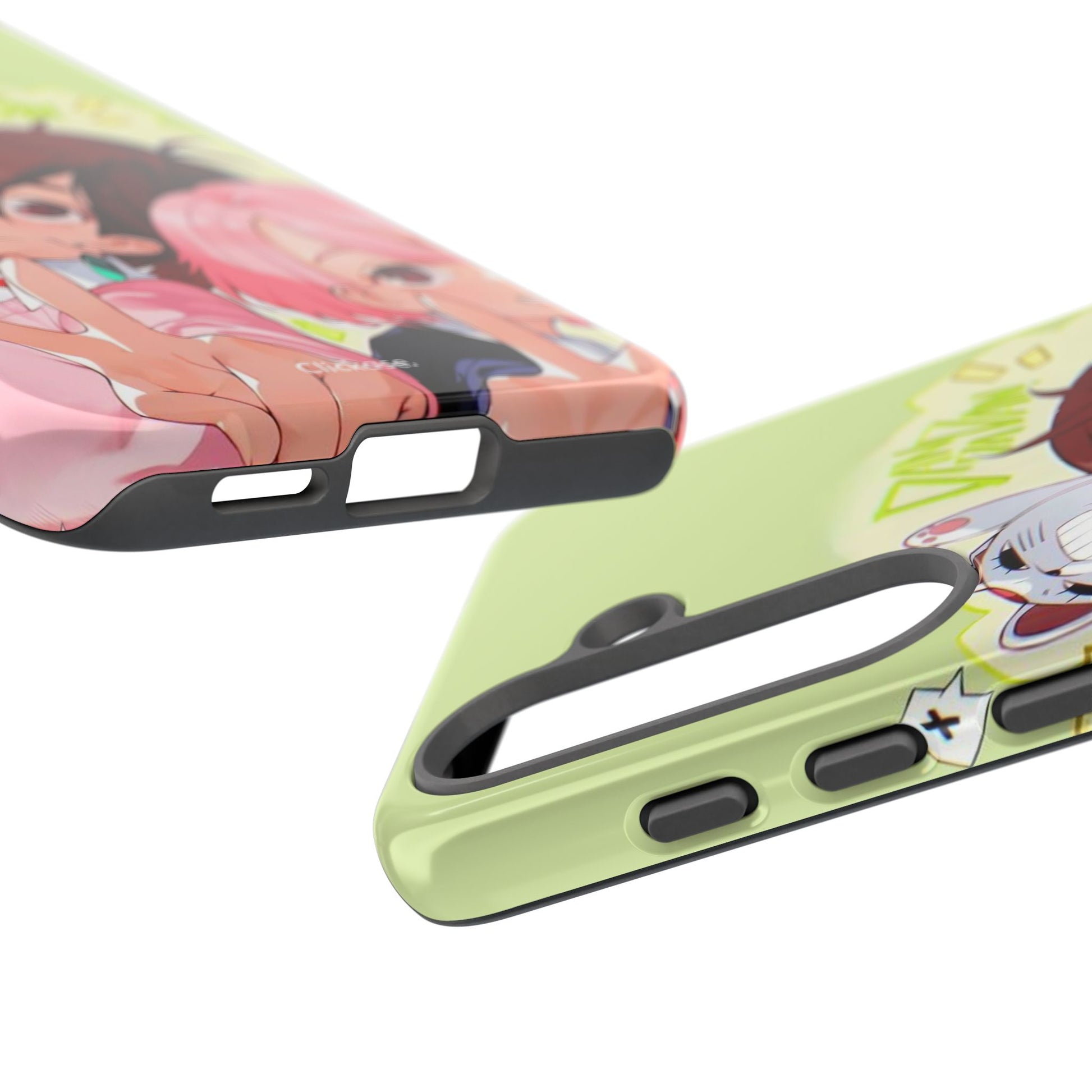 Momo & Aira - Dan Da Dan Tough Phone CasePhone CaseClickase®Momo & Aira
