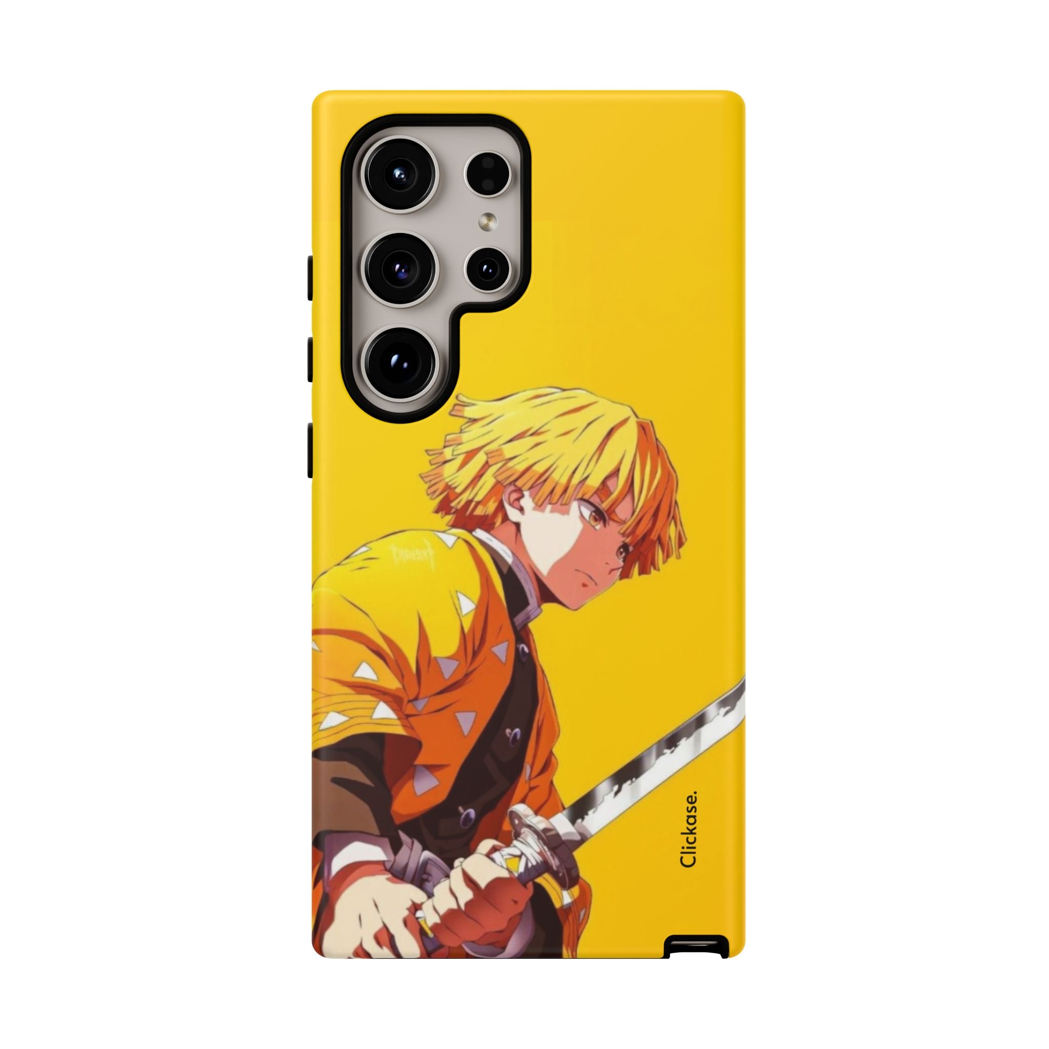 Zenitsu Agatsuma – Thunder Breathing Lightning Strike Tough Phone Case by