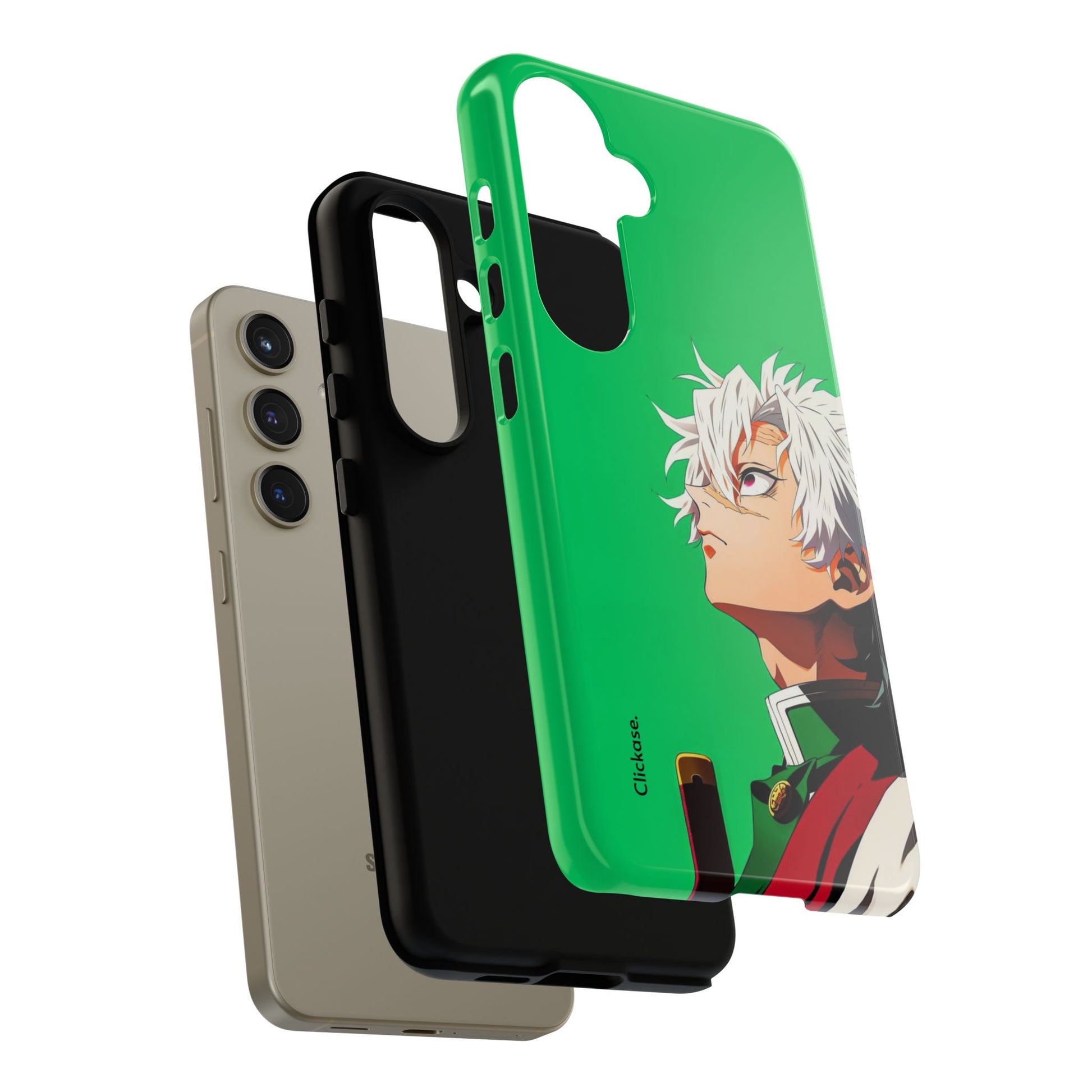 Sanemi Shinazugawa – Wind Hashira Fury Tough Phone Case by