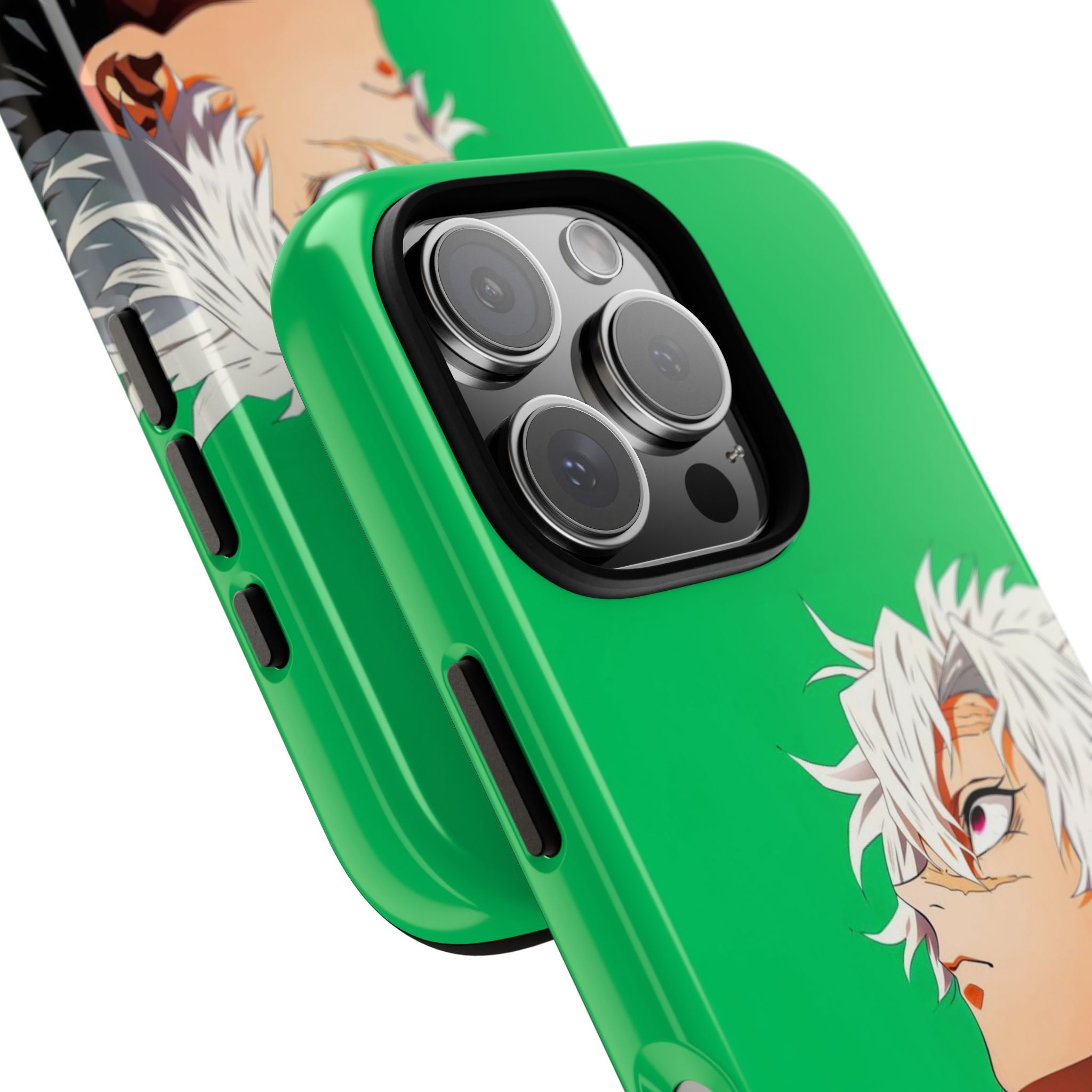 Sanemi Shinazugawa – Wind Hashira Fury Tough Phone Case by