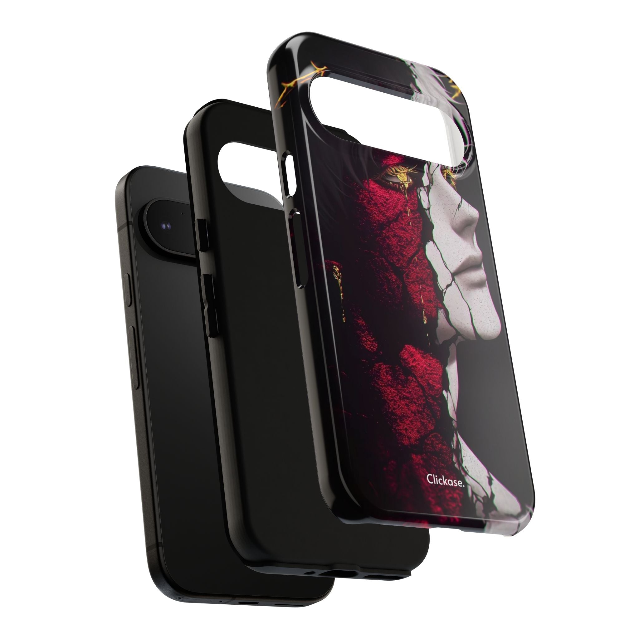 Duality Split Face Anime - Tough Phone Case by