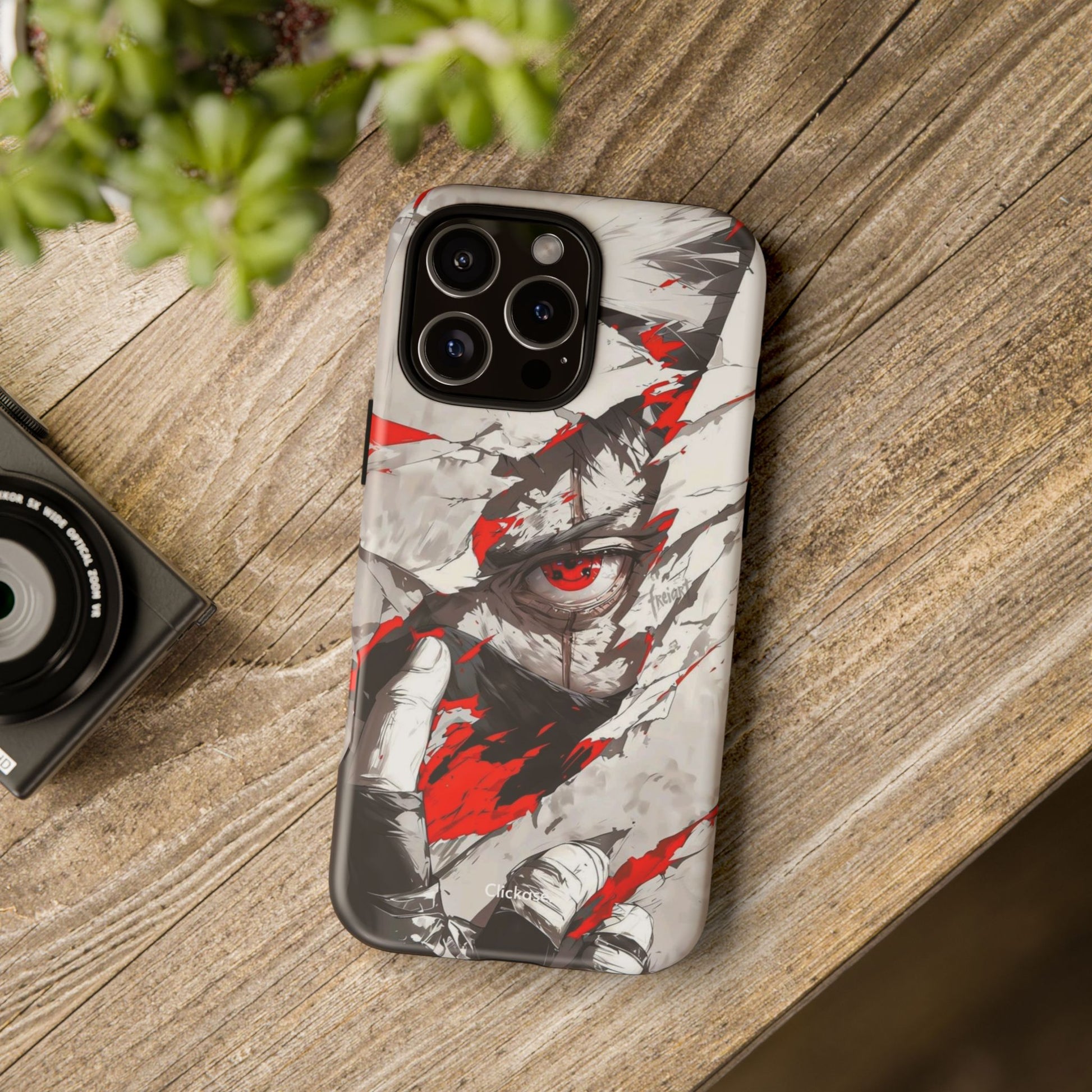 Kakashi Hatake – Sharingan Unleashed Tough Phone Case by