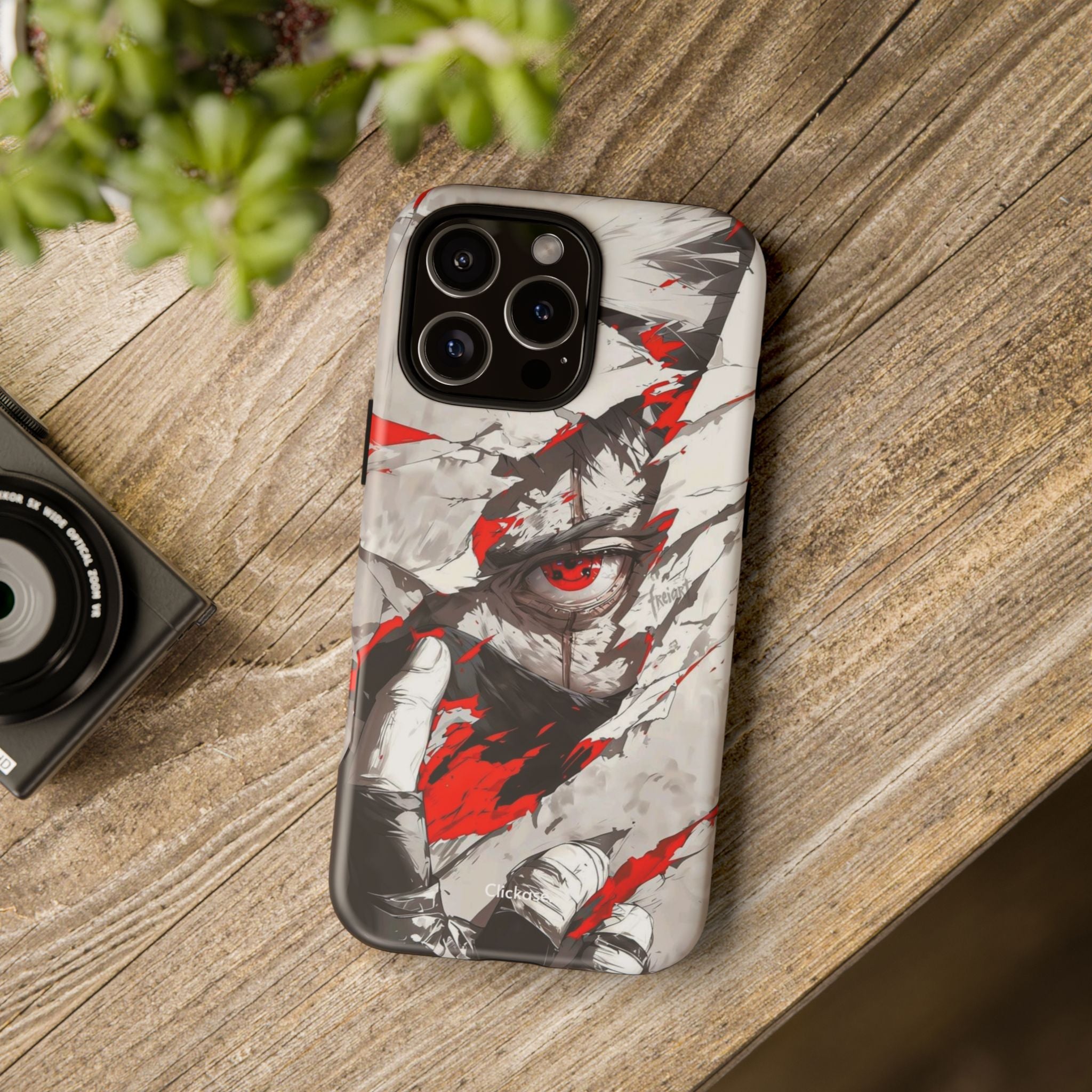 Kakashi Hatake – Sharingan Unleashed Tough Phone Case by