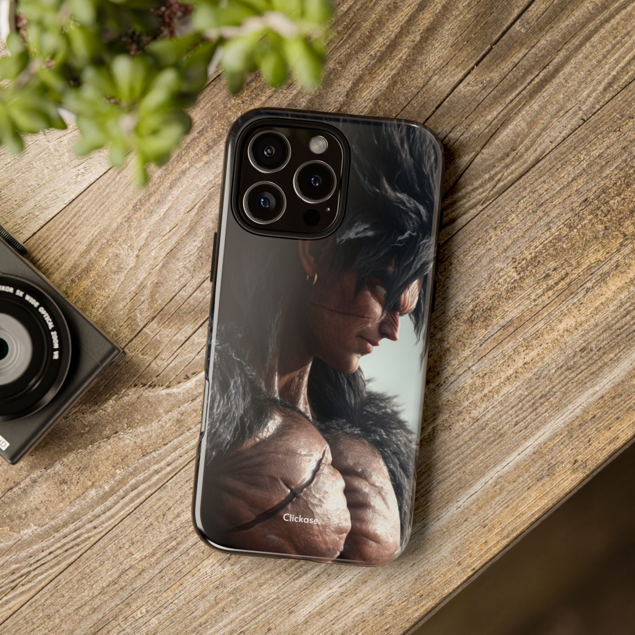 Broly Super Saiyan 4 Black – Berserker Edition Tough Phone Case by