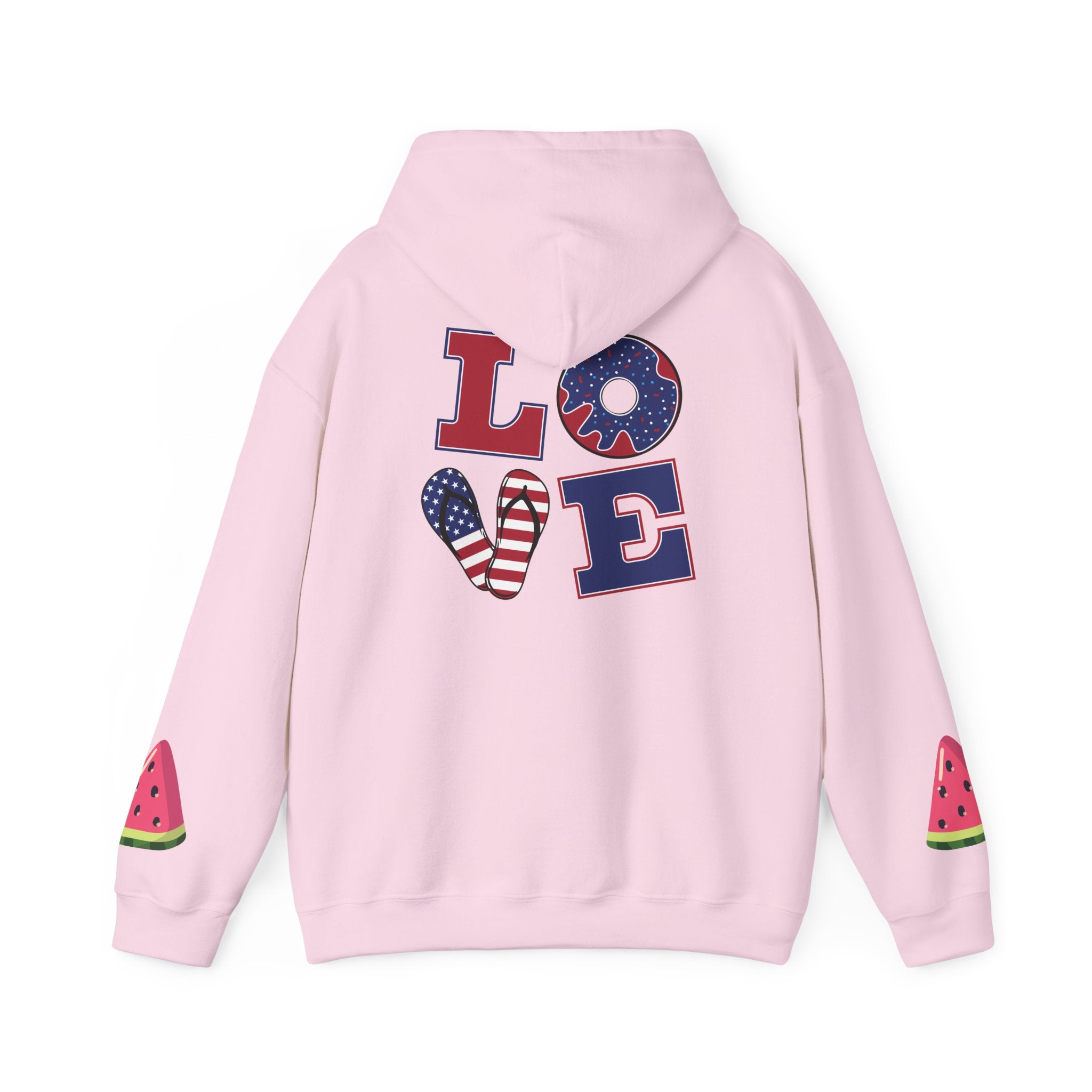 Super Dad Heart Hoodie by