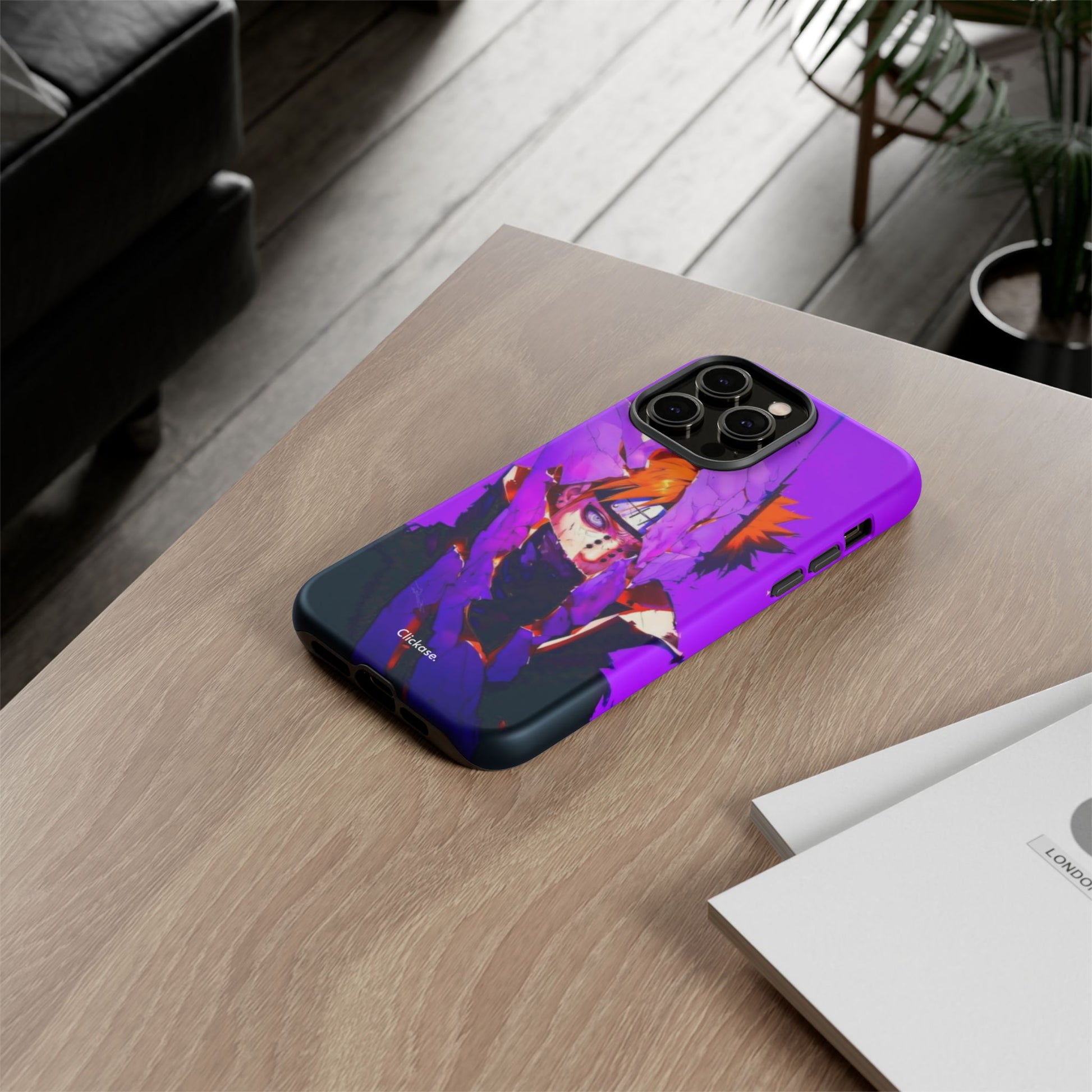 Nagato’s Rinnegan – Legendary Dojutsu Tough Phone Case by