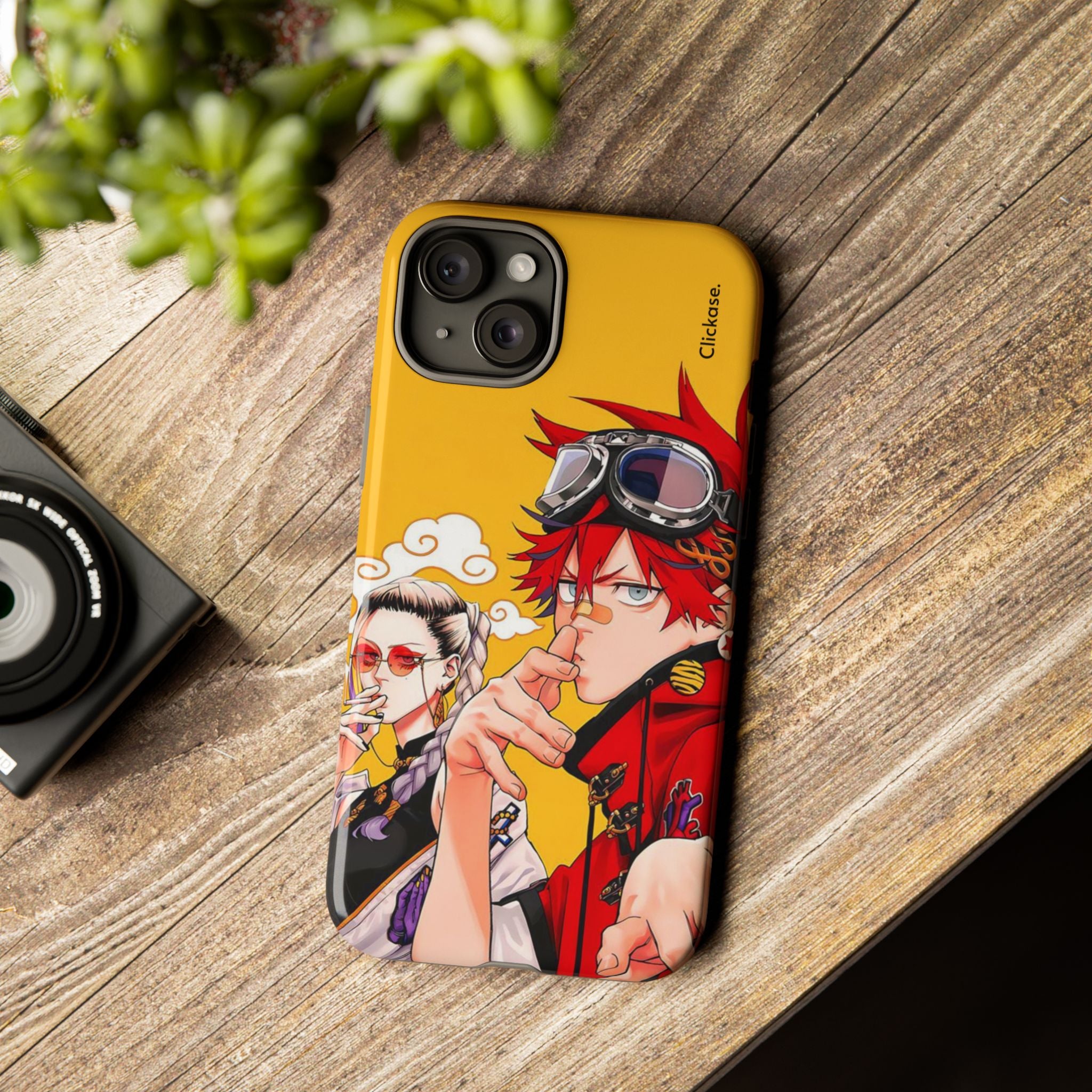 Alma & Tao Saotome - Gokurakugai Tough Phone Case by