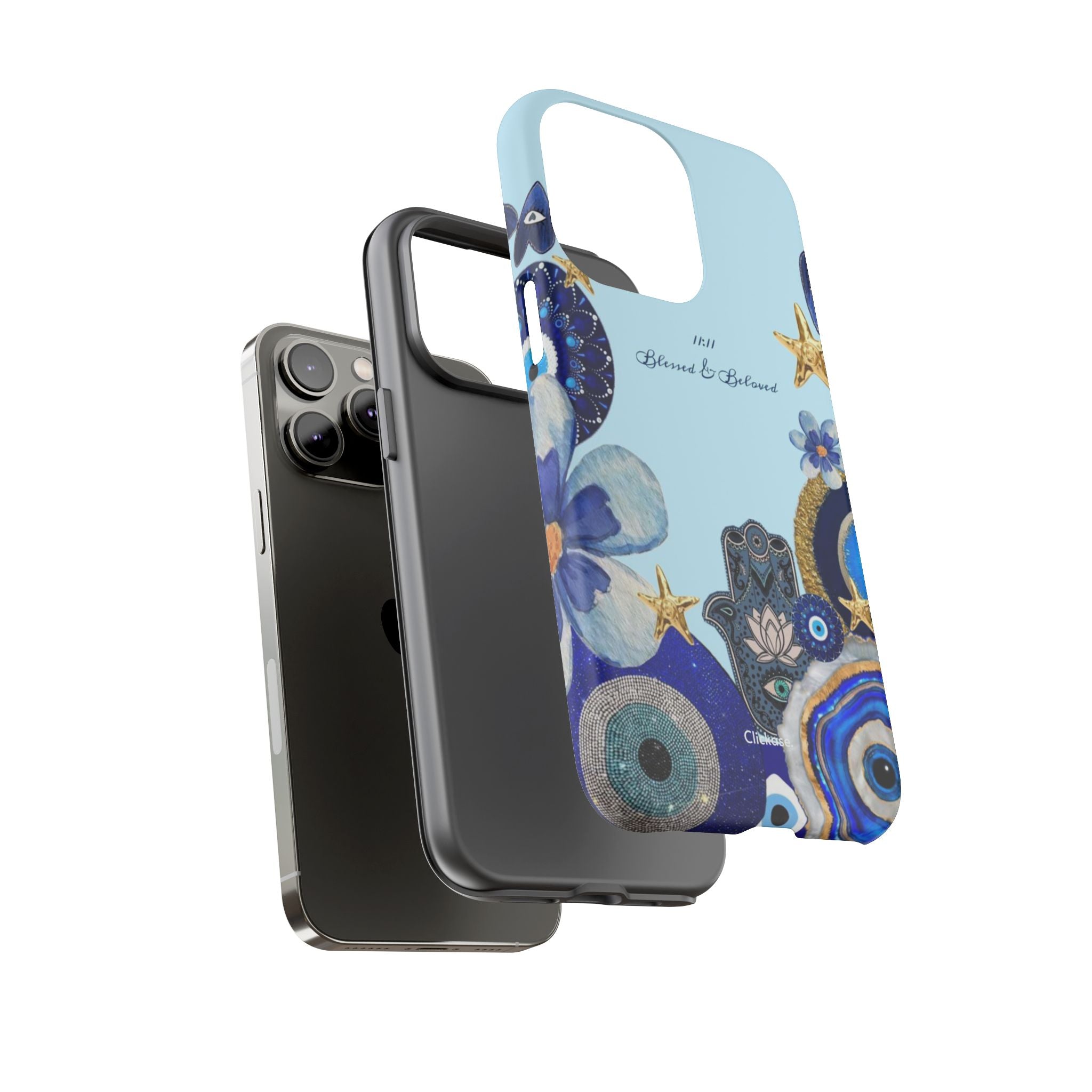 Hamsa Ocean-Inspired Tough Phone Case by