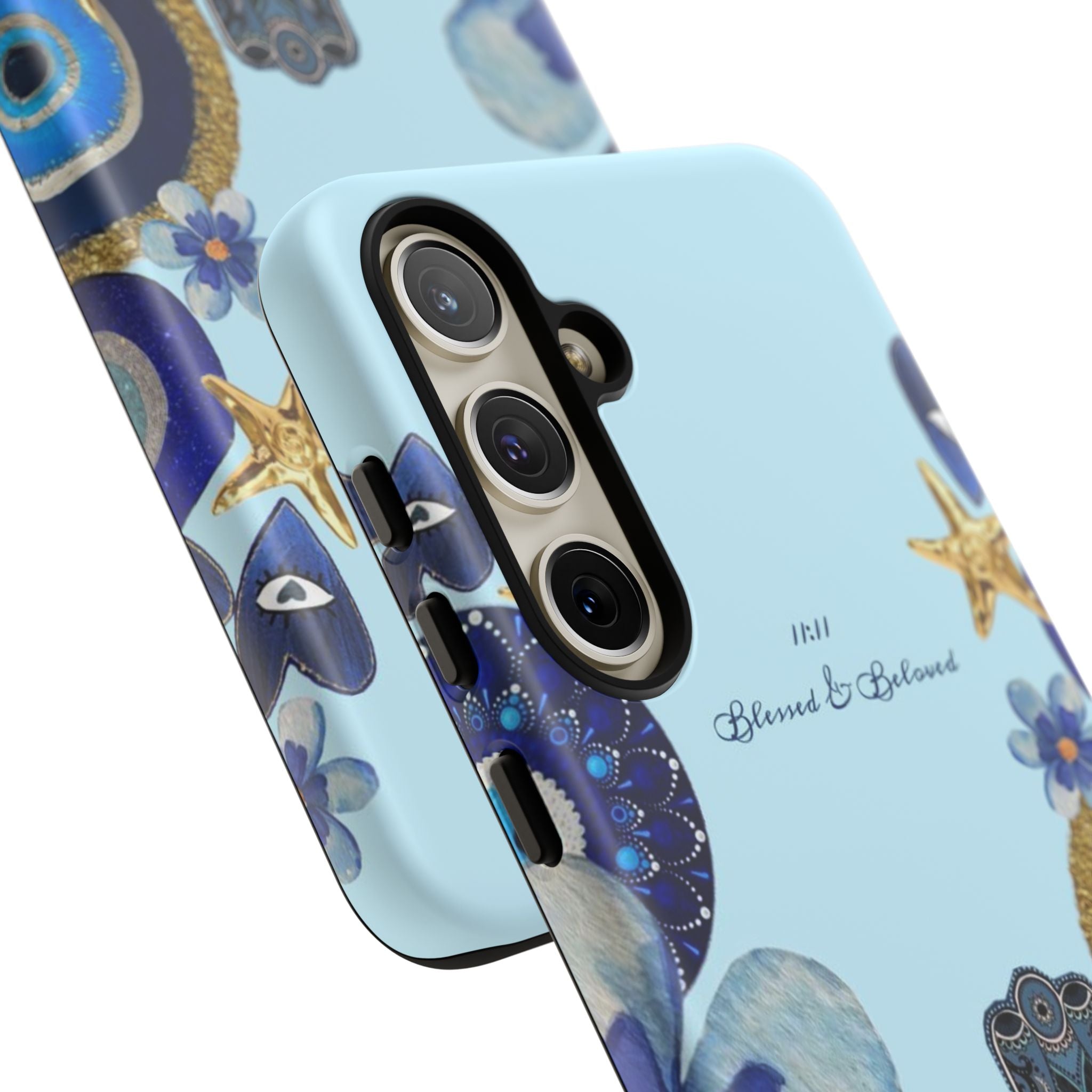 Hamsa Ocean-Inspired Tough Phone Case by