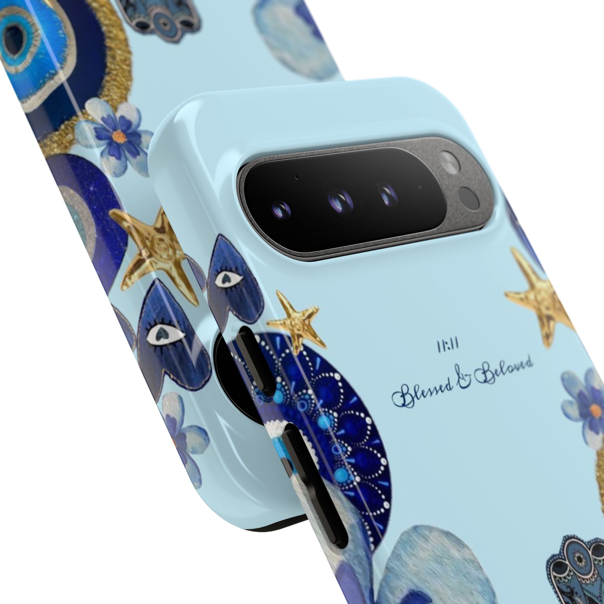 Hamsa Ocean-Inspired Tough Phone Case by