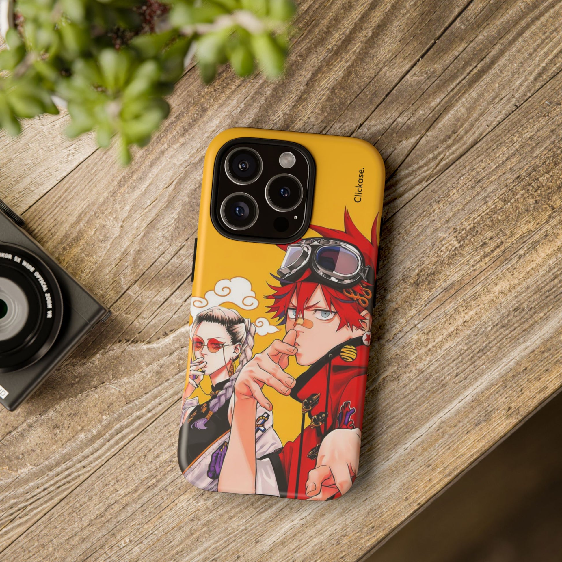 Alma & Tao Saotome - Gokurakugai Tough Phone Case by
