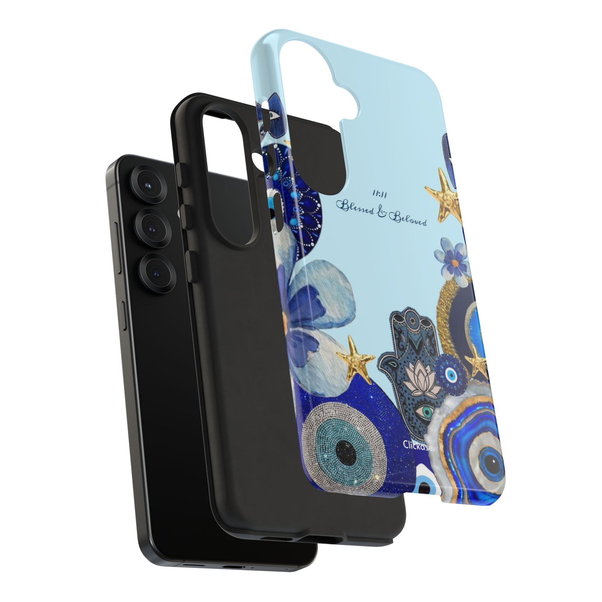 Hamsa Ocean-Inspired Tough Phone Case by