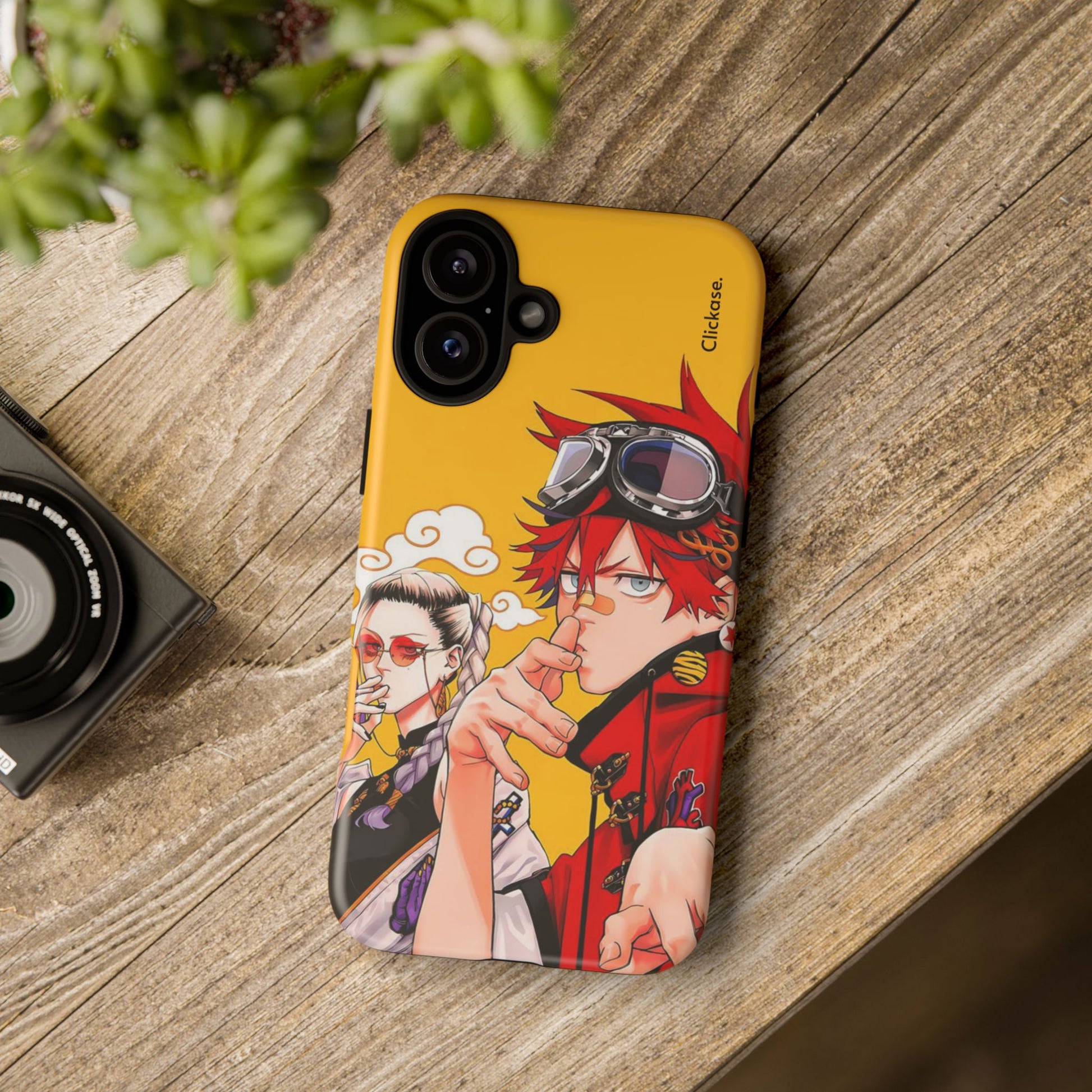 Alma & Tao Saotome - Gokurakugai Tough Phone Case by