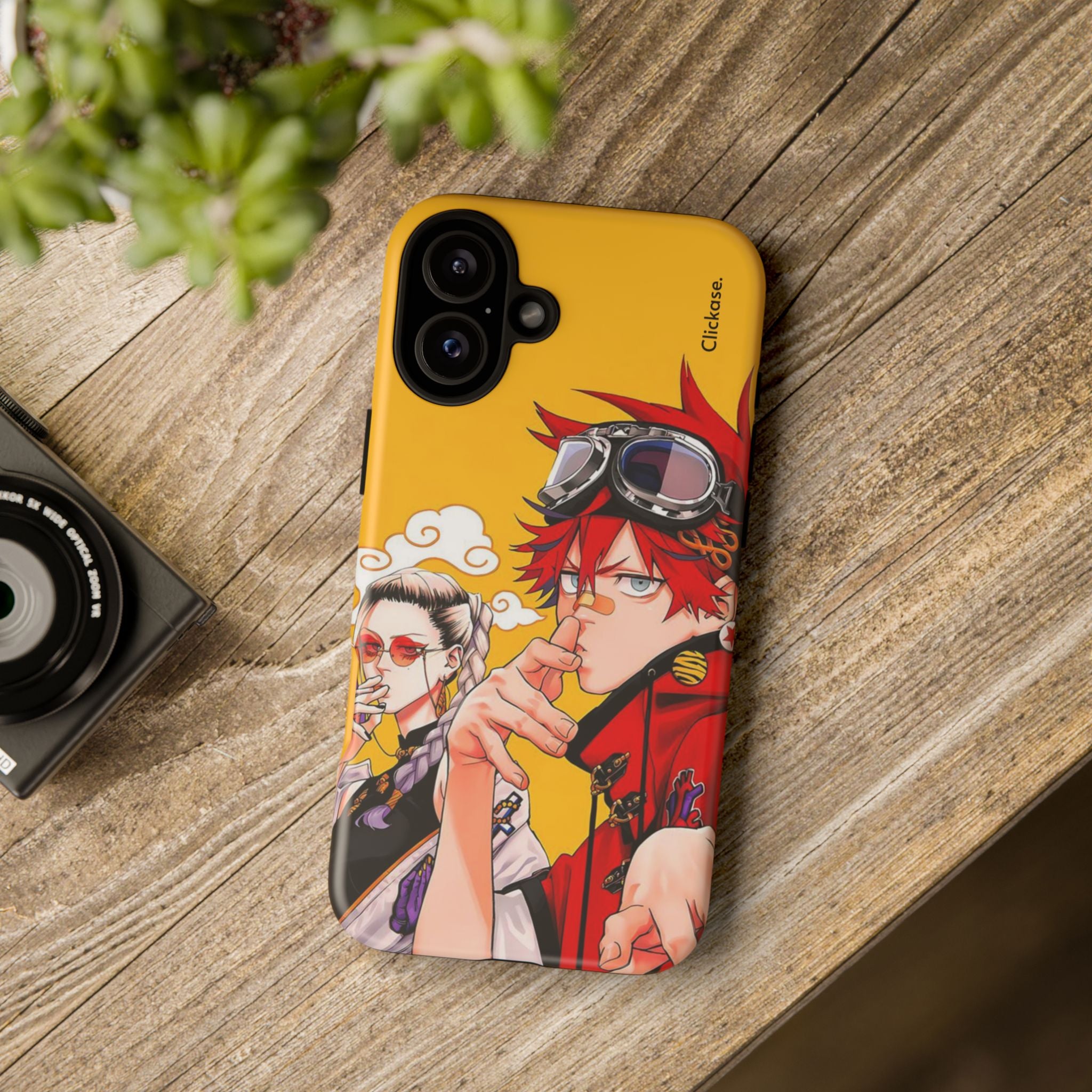 Alma & Tao Saotome - Gokurakugai Tough Phone Case by