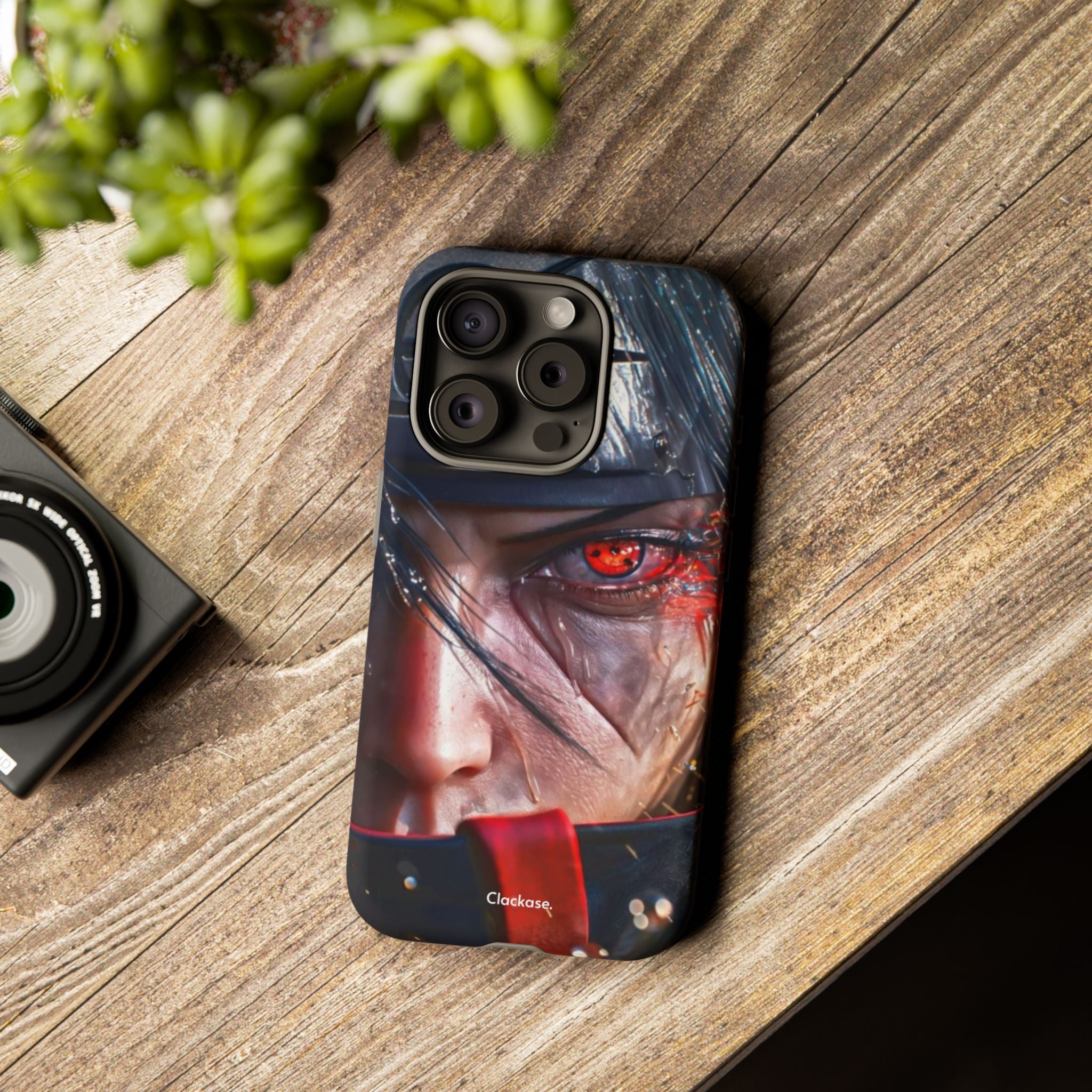 Itachi Uchiha – Eternal Sharingan Tough Phone Case by