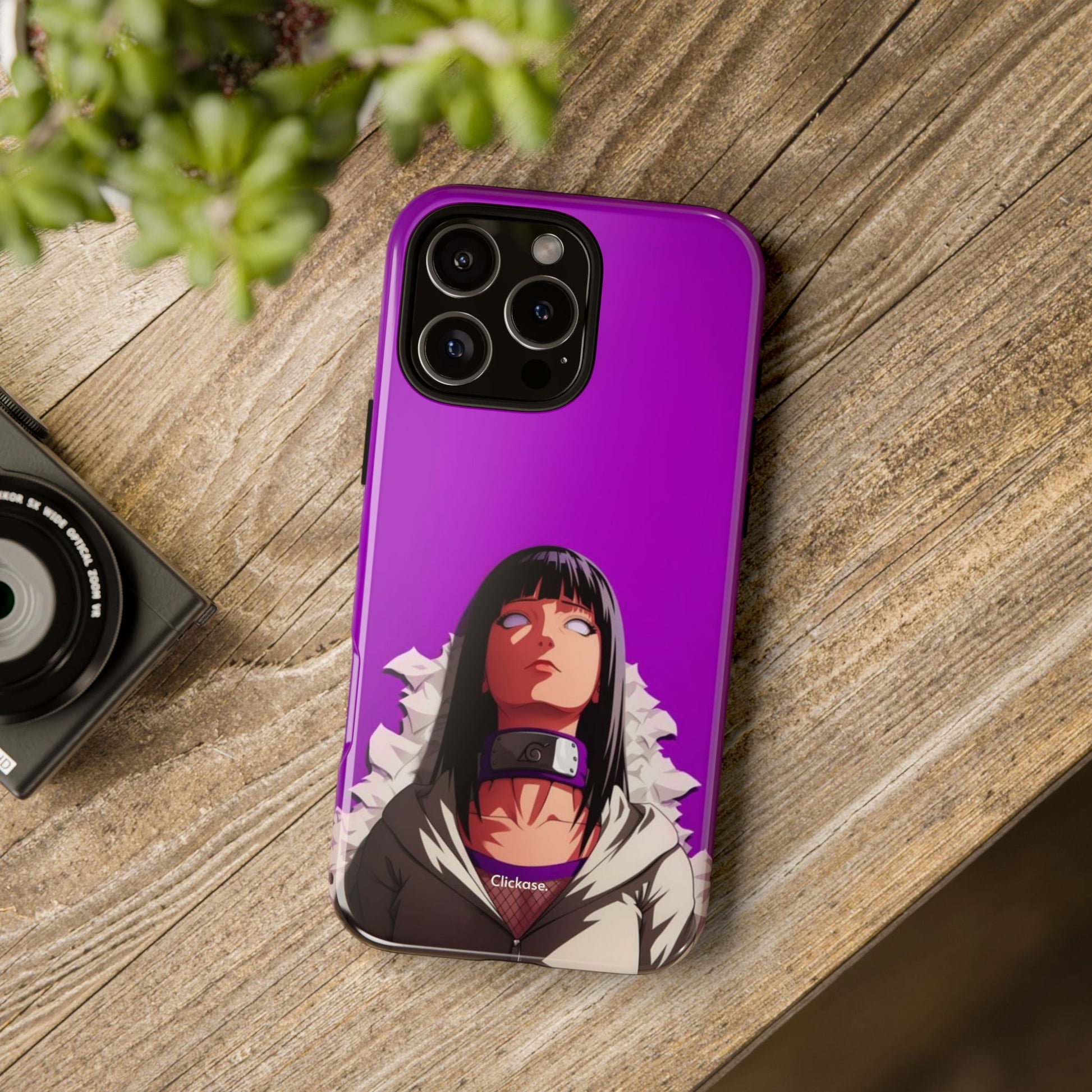 Hinata Hyuga - Naruto Tough Phone CasePhone CaseClickase®Hinata Hyuga - Naruto