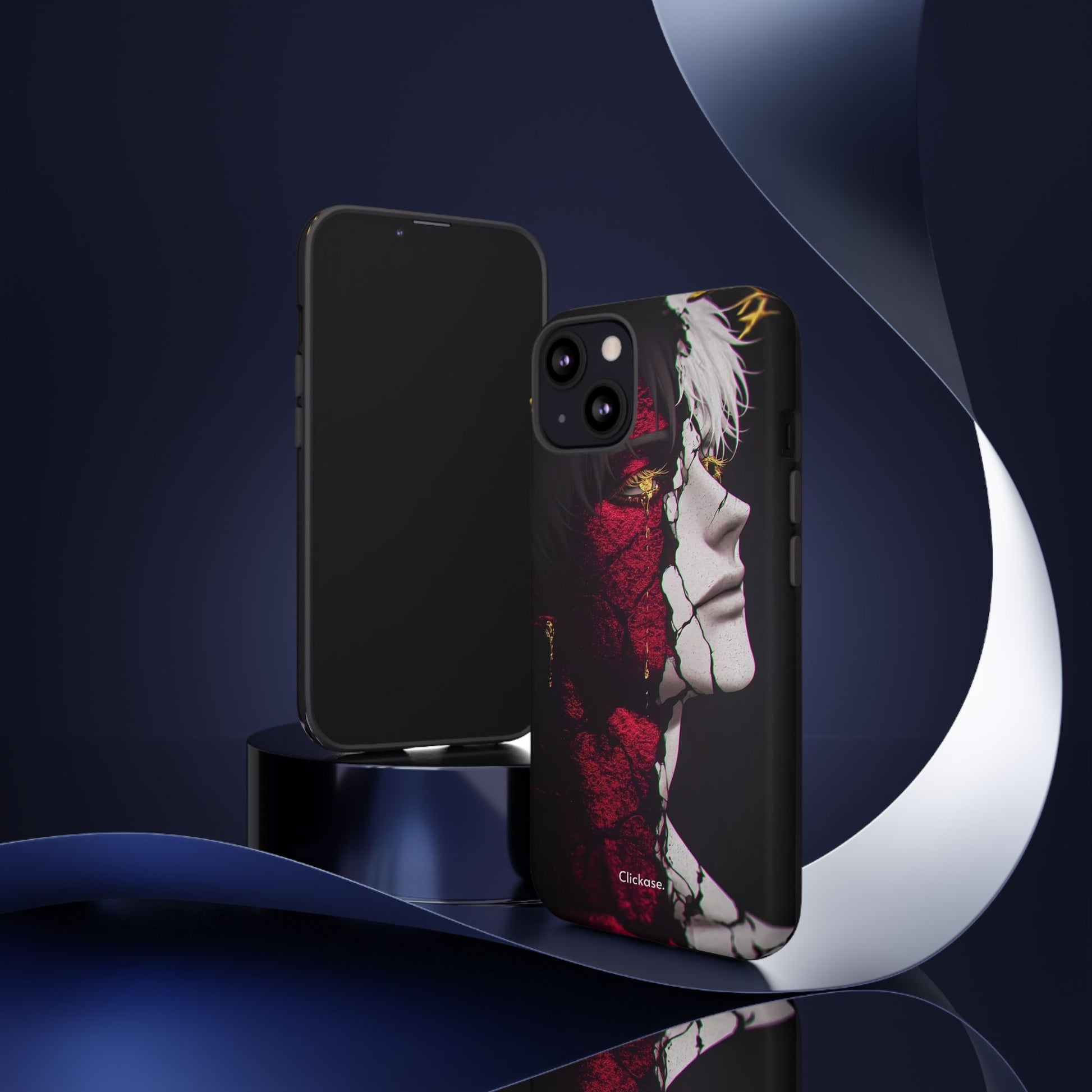 Duality Split Face Anime - Tough Phone Case by
