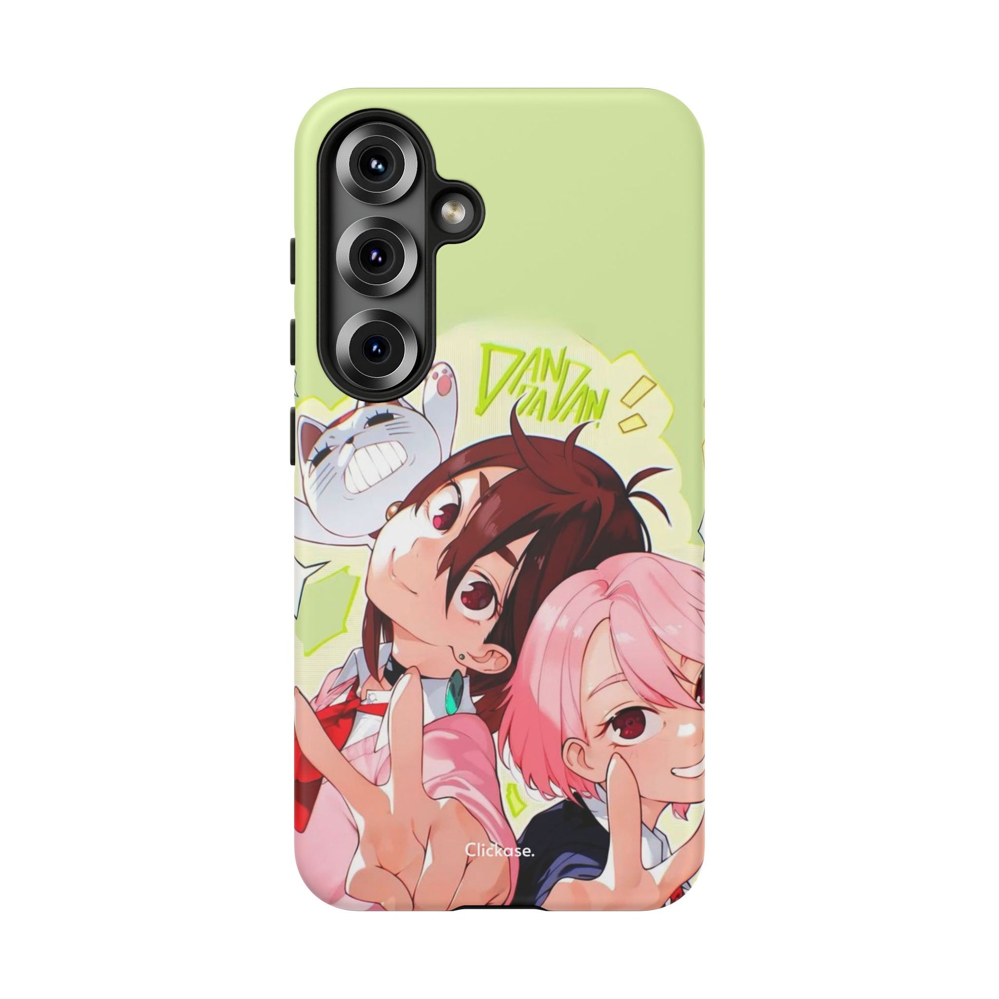 Momo & Aira - Dan Da Dan Tough Phone CasePhone CaseClickase®Momo & Aira