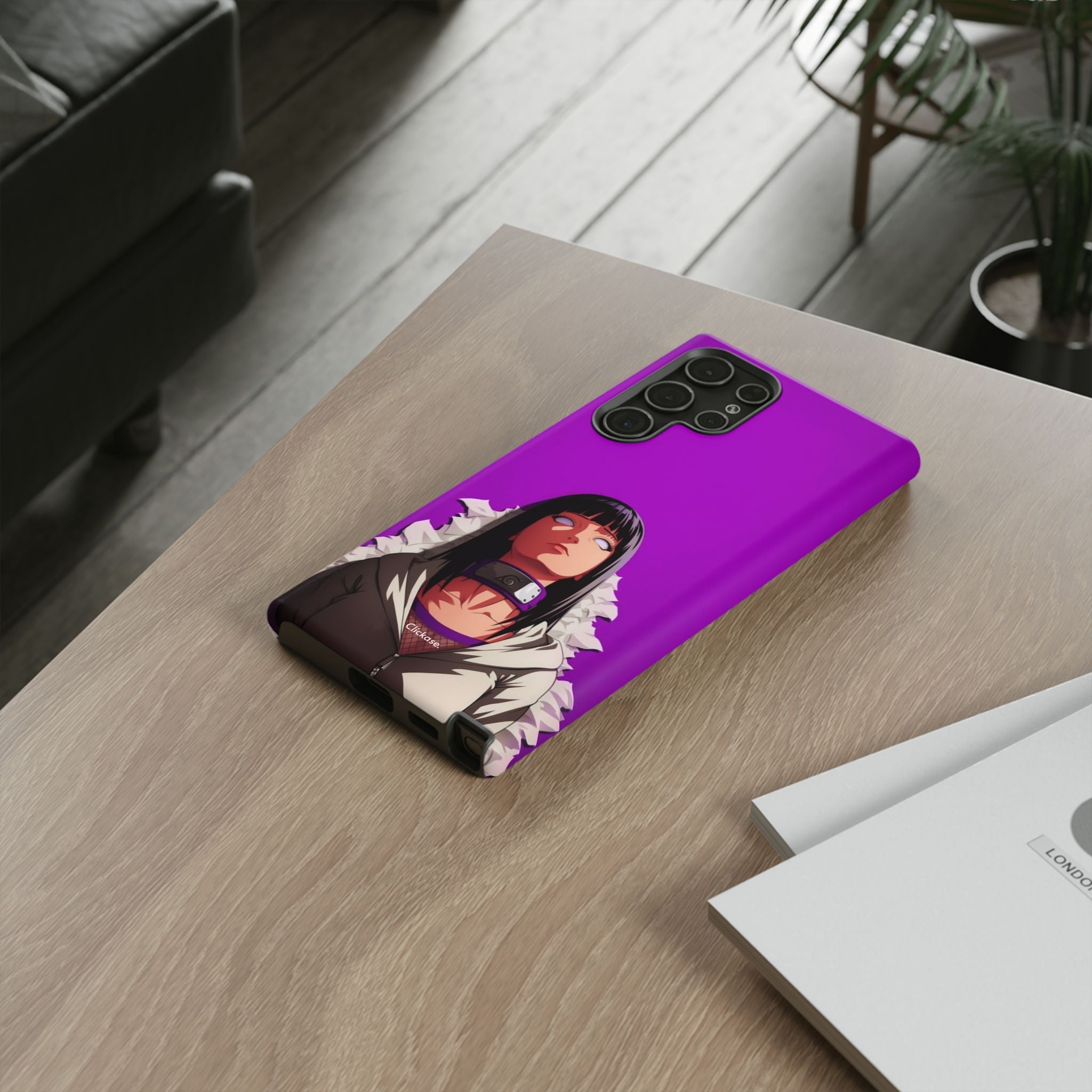 Hinata Hyuga - Naruto Tough Phone CasePhone CaseClickase®Hinata Hyuga - Naruto