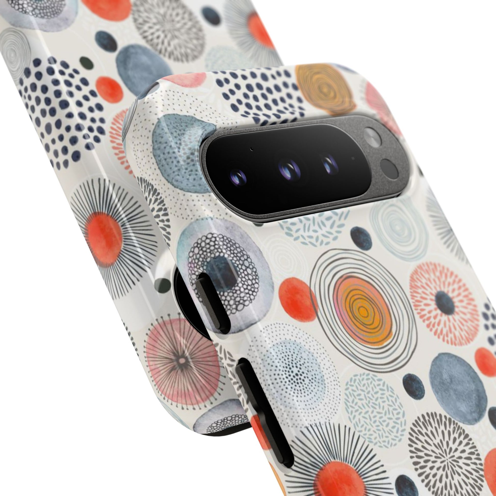 Colorful Abstract Tough Phone Case by