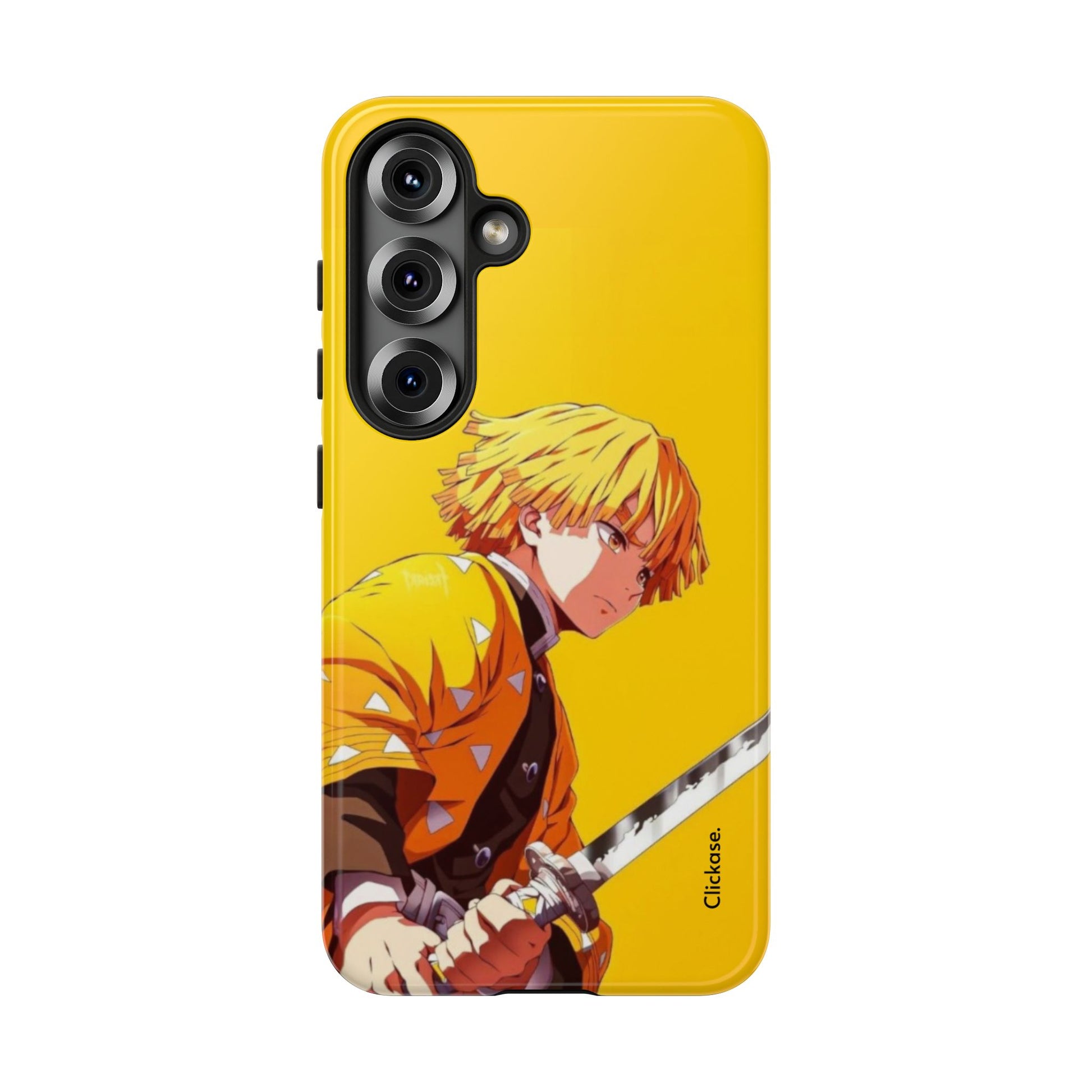 Zenitsu Agatsuma – Thunder Breathing Lightning Strike Tough Phone Case by
