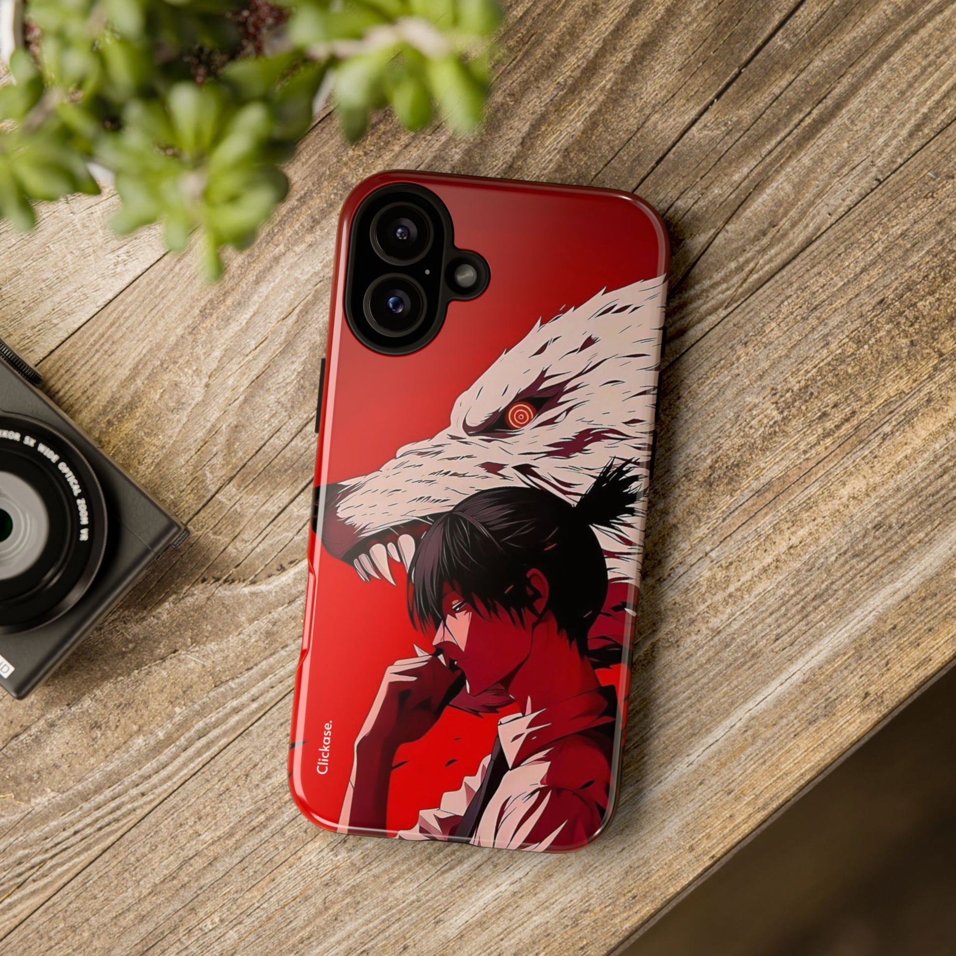 Samurai Wolf - Tough Phone Case by