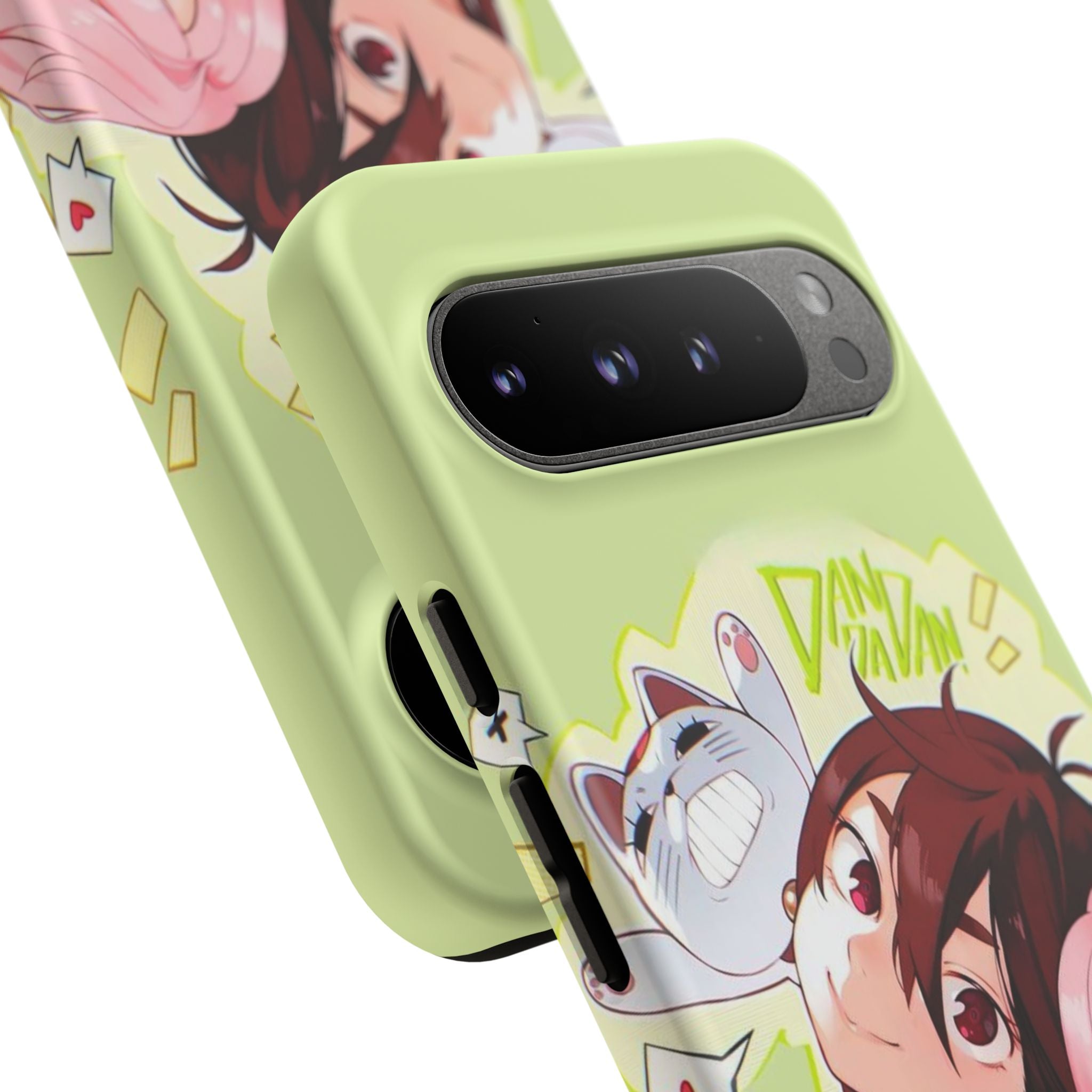 Momo & Aira - Dan Da Dan Tough Phone CasePhone CaseClickase®Momo & Aira