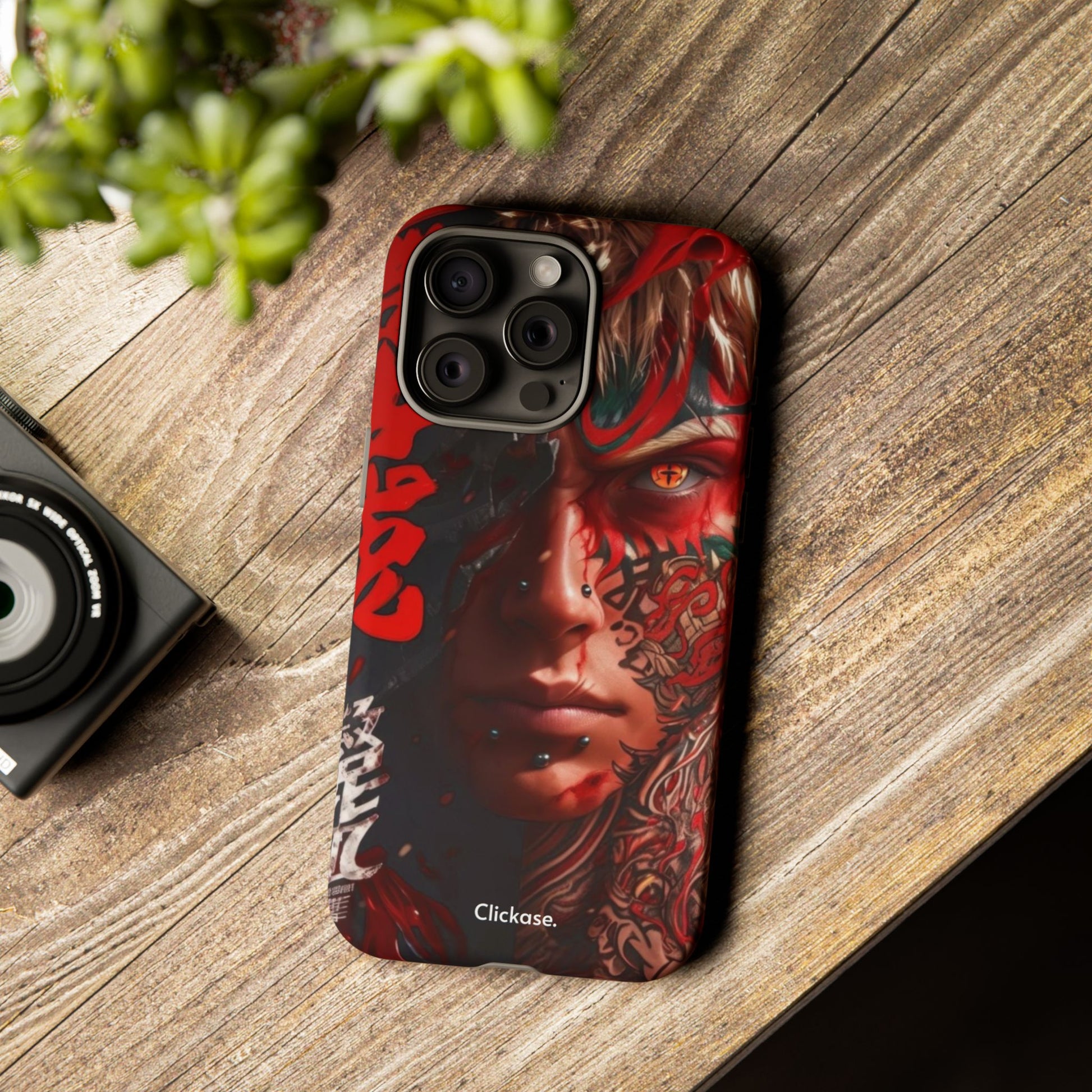 Evil Eye Anime - Tough Phone Case by