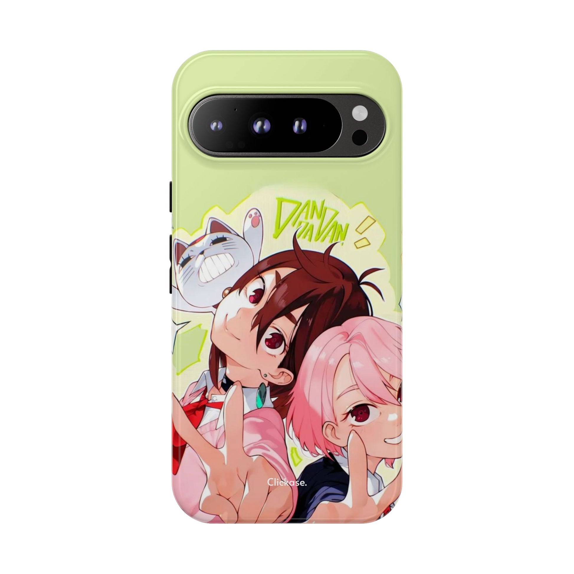 Momo & Aira - Dan Da Dan Tough Phone CasePhone CaseClickase®Momo & Aira