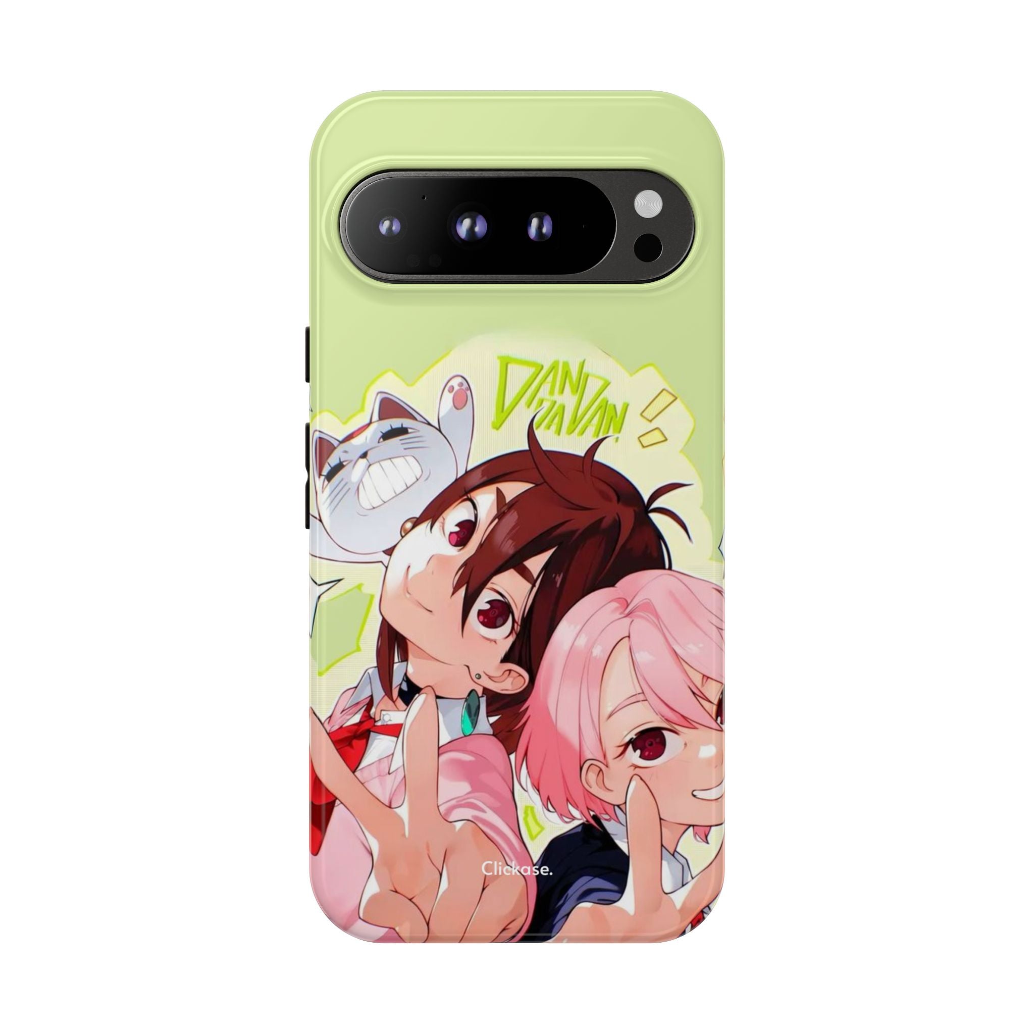 Momo & Aira - Dan Da Dan Tough Phone CasePhone CaseClickase®Momo & Aira