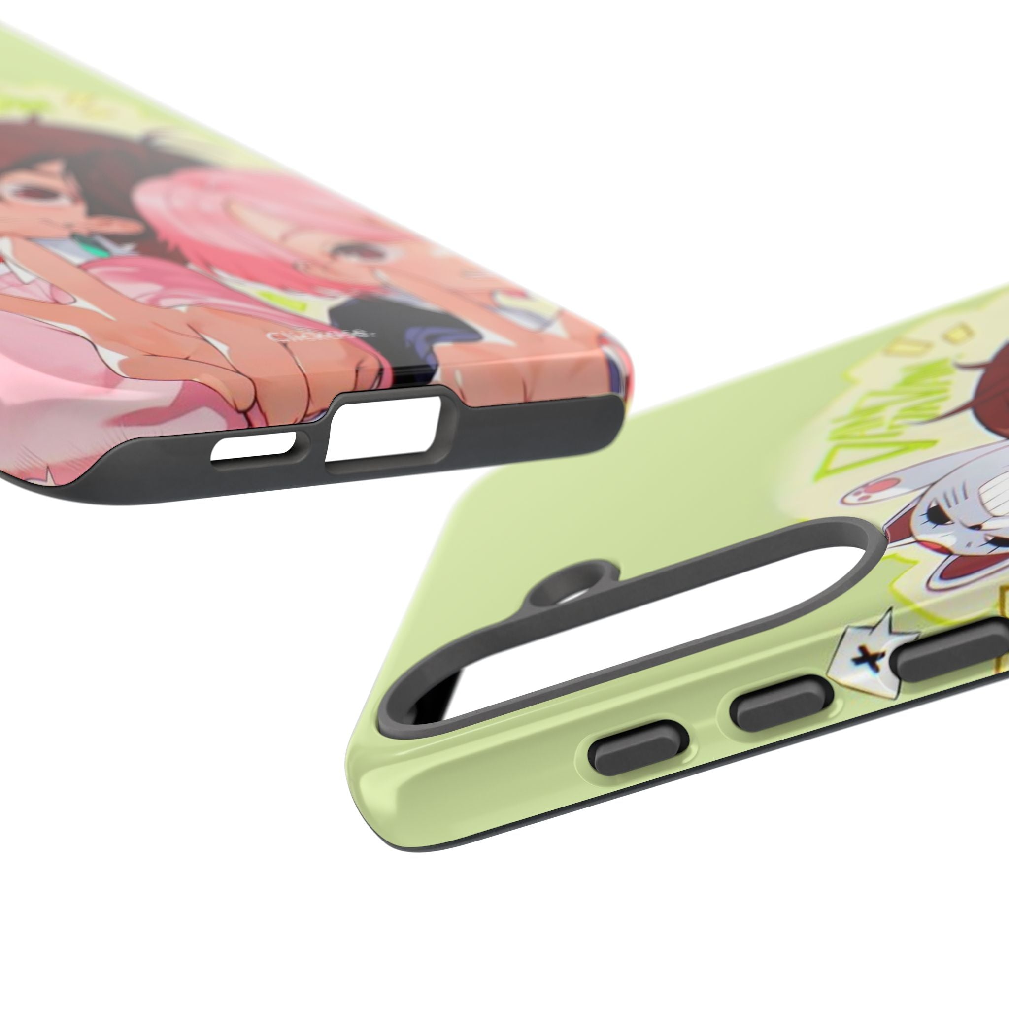 Momo & Aira - Dan Da Dan Tough Phone CasePhone CaseClickase®Momo & Aira