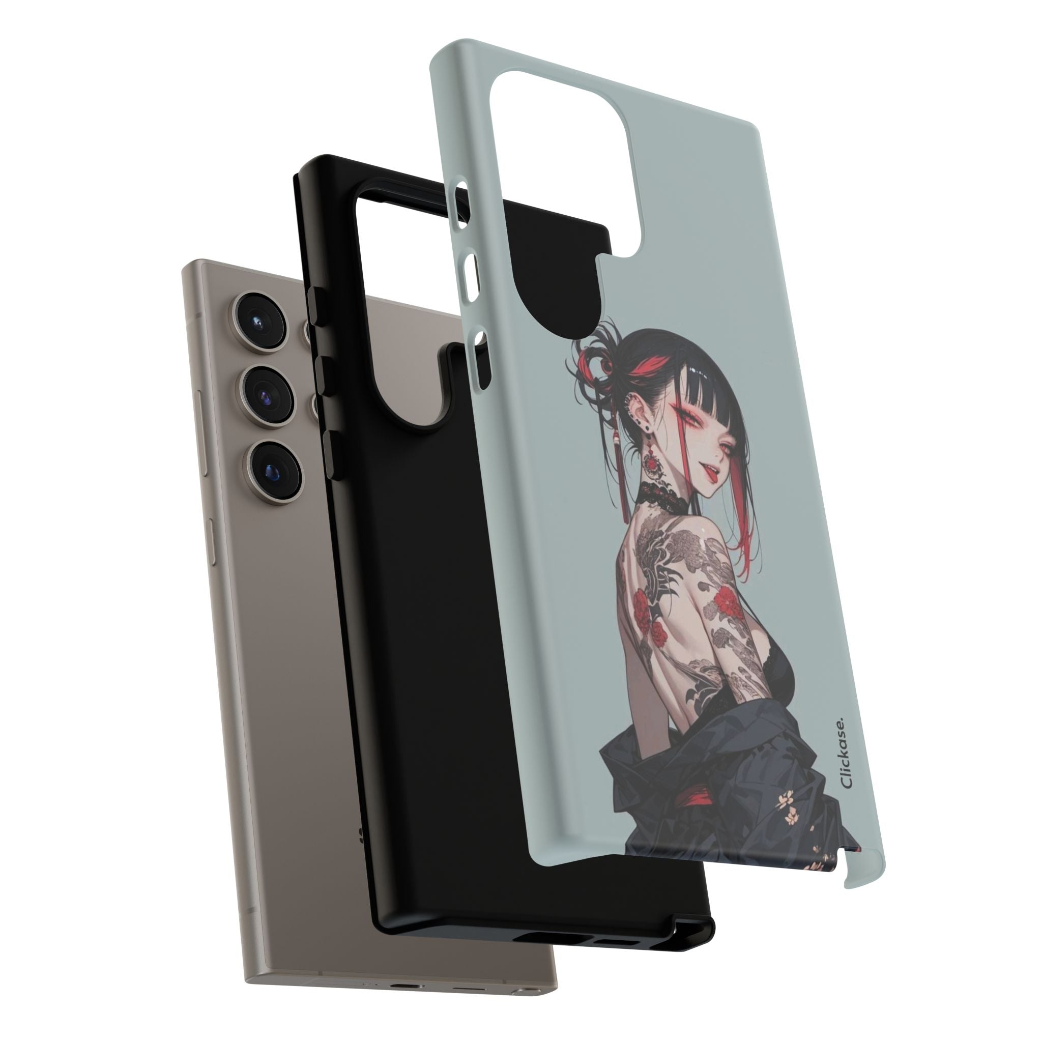 Anime Tattoo Girl by