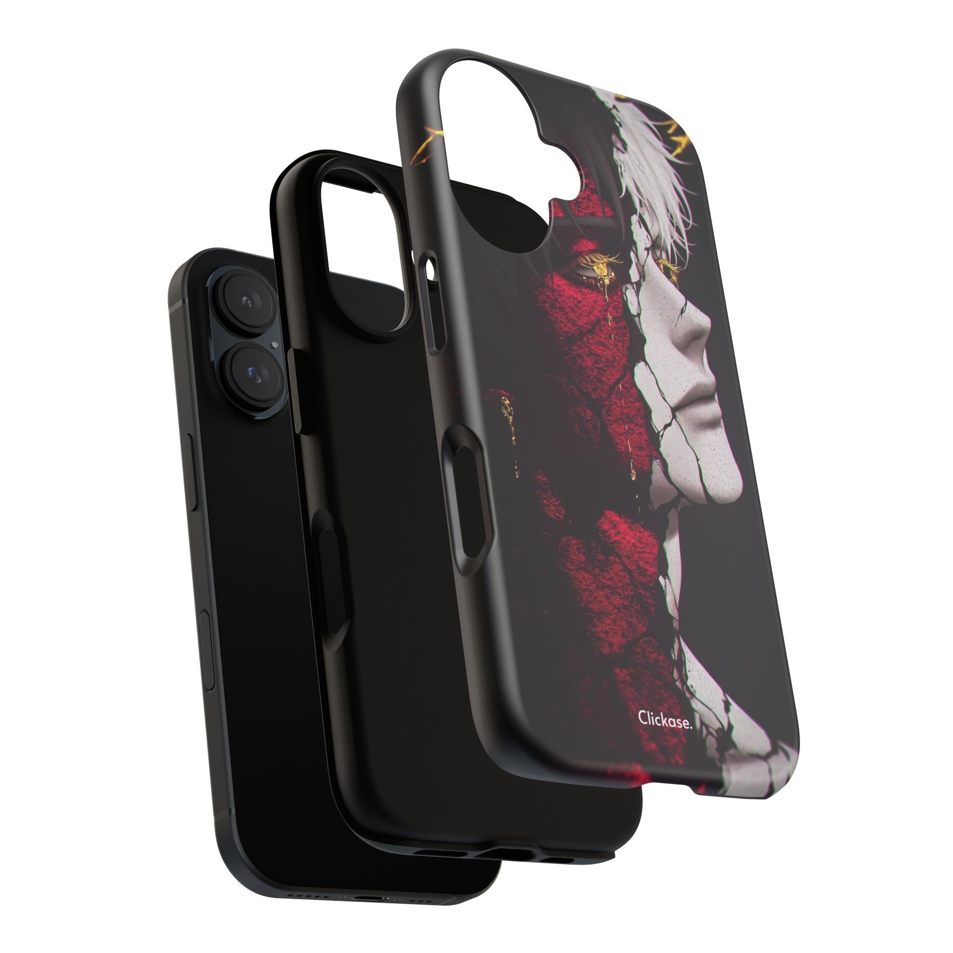 Duality Split Face Anime - Tough Phone Case by