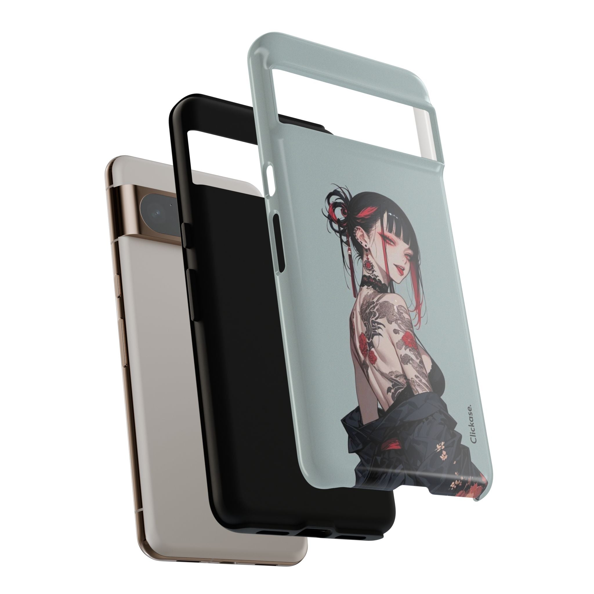 Anime Tattoo Girl by