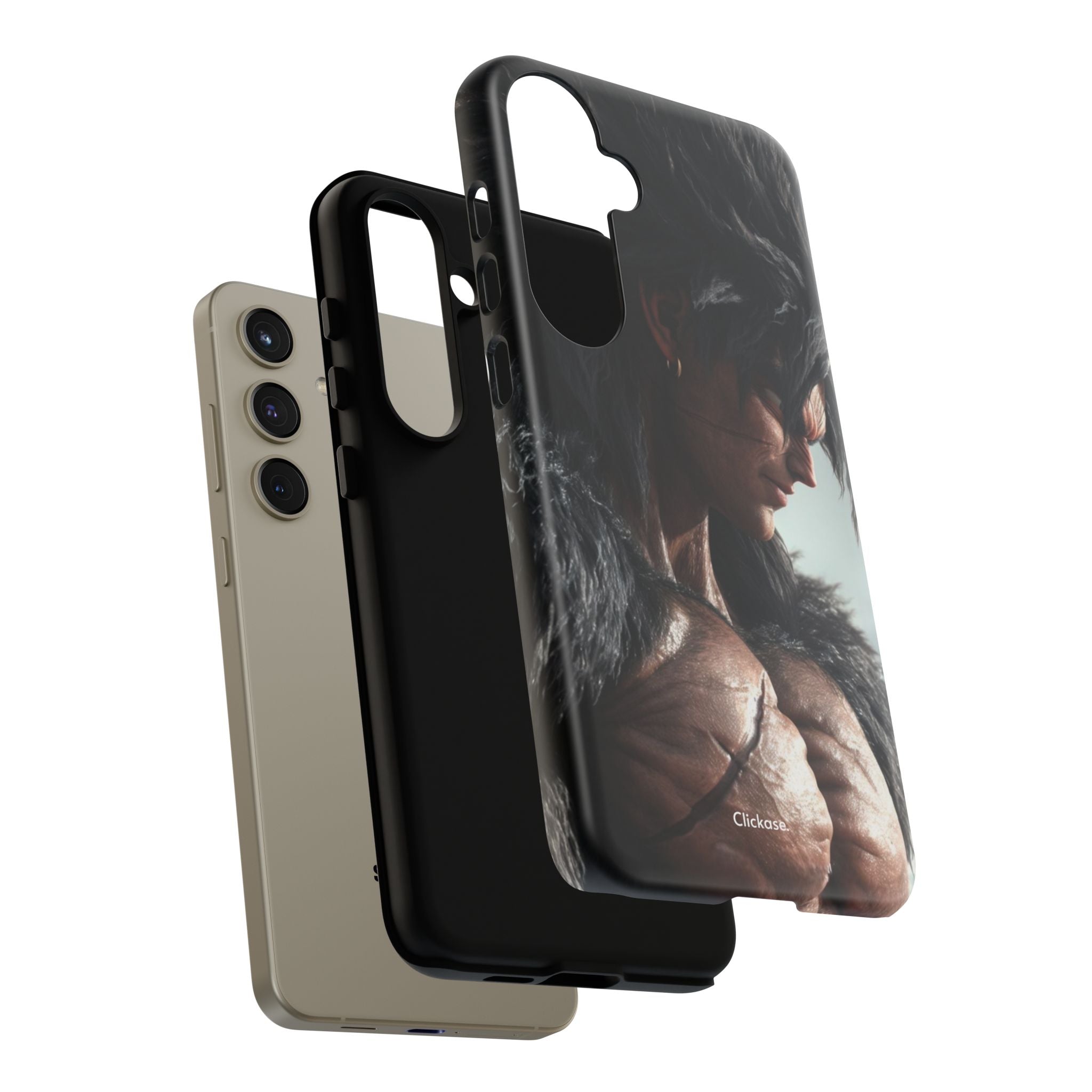 Broly Super Saiyan 4 Black – Berserker Edition Tough Phone Case by