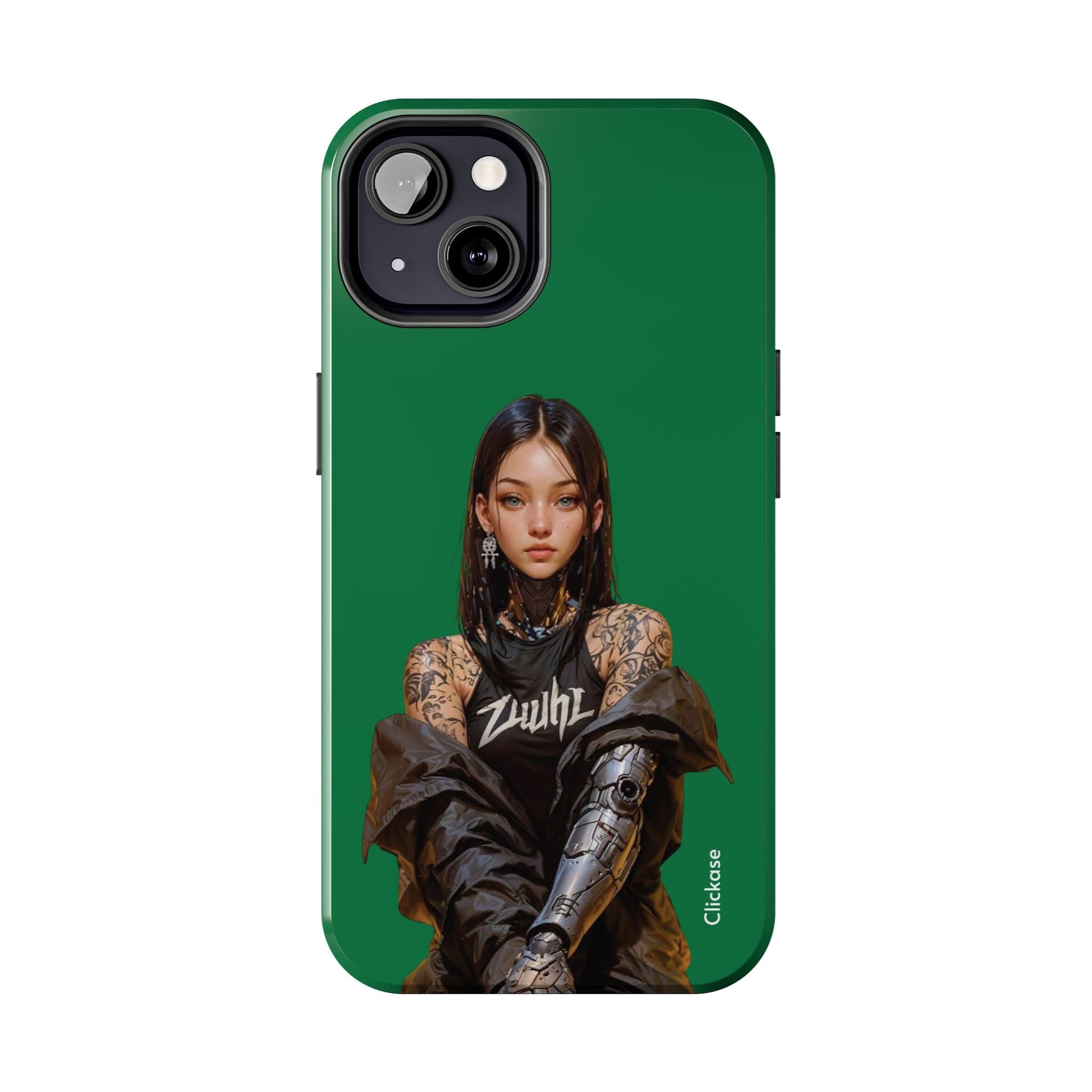 Cyber Tattoo Girl by