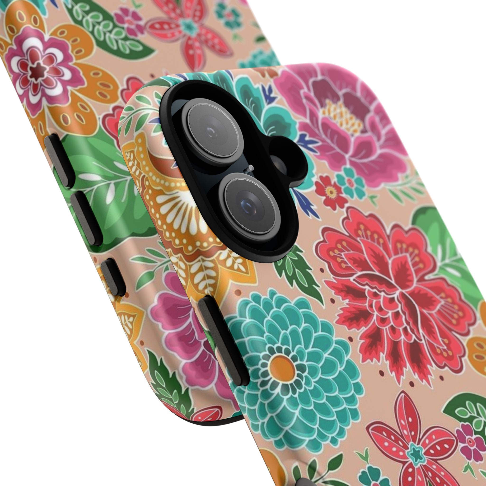 Cute Floral Design Tough Phone Case by