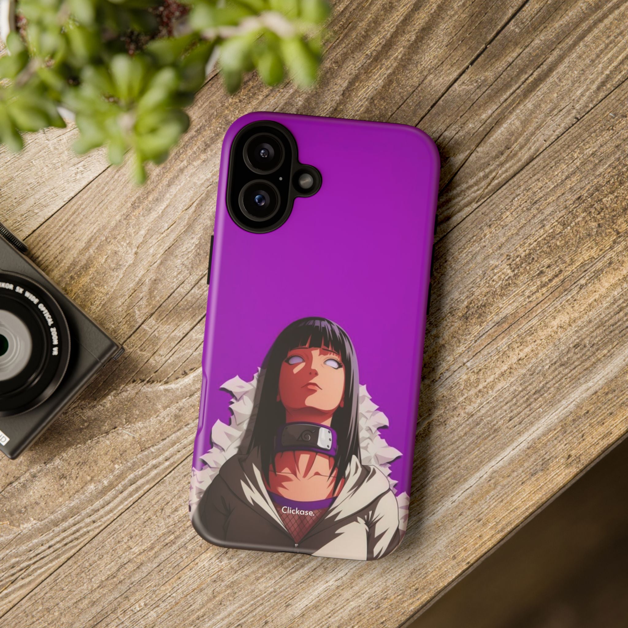 Hinata Hyuga - Naruto Tough Phone CasePhone CaseClickase®Hinata Hyuga - Naruto