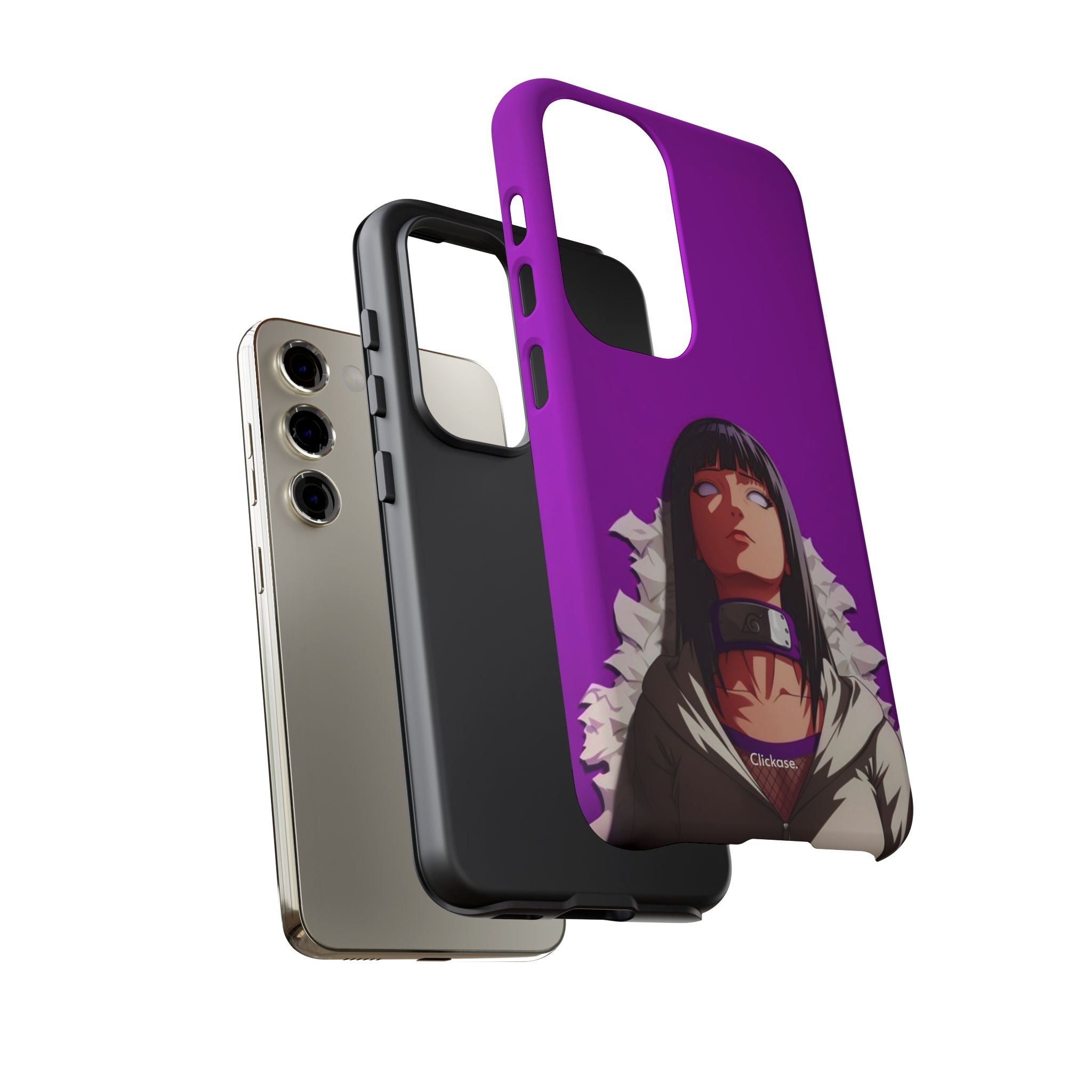 Hinata Hyuga - Naruto Tough Phone CasePhone CaseClickase®Hinata Hyuga - Naruto