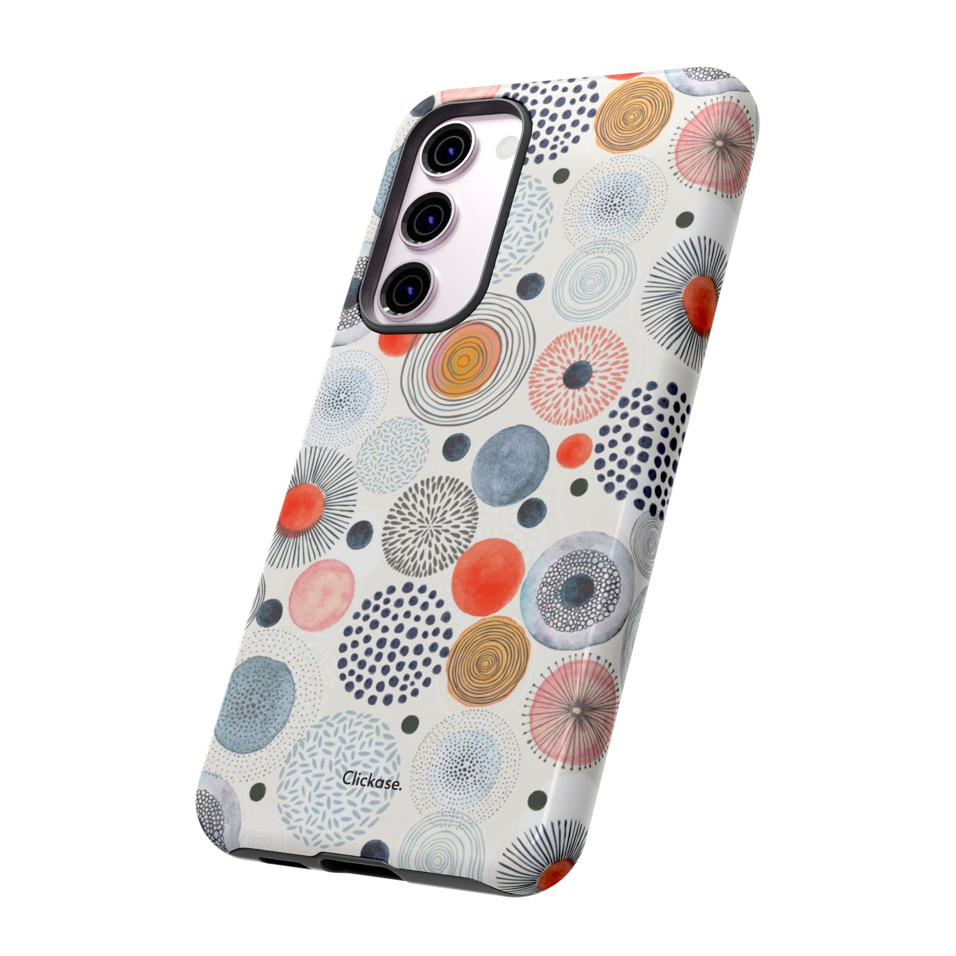 Colorful Abstract Tough Phone Case by
