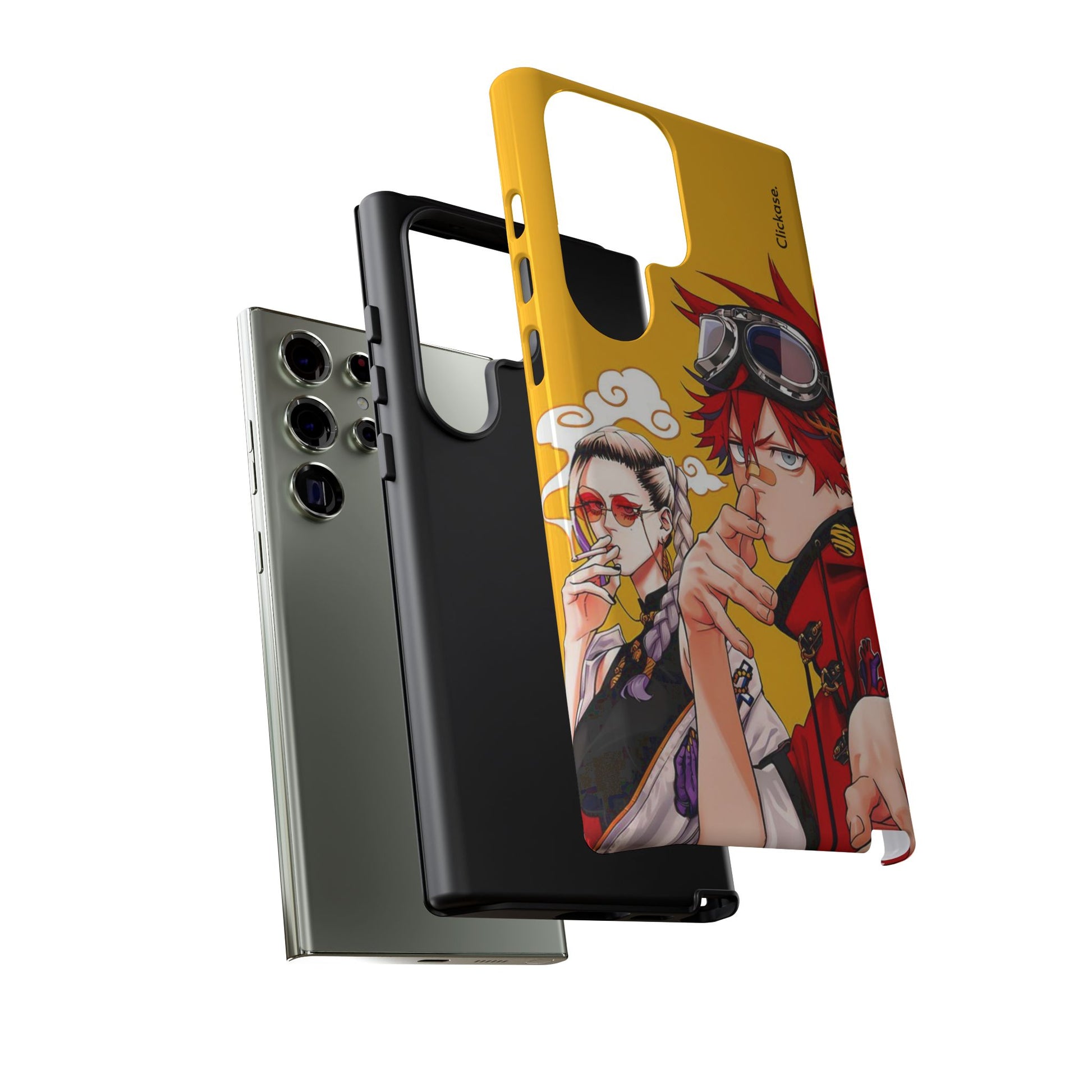 Alma & Tao Saotome - Gokurakugai Tough Phone Case by