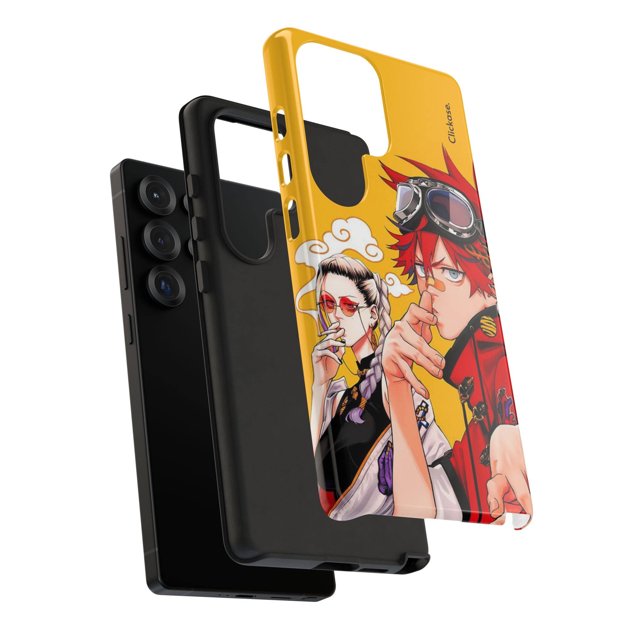 Alma & Tao Saotome - Gokurakugai Tough Phone Case by
