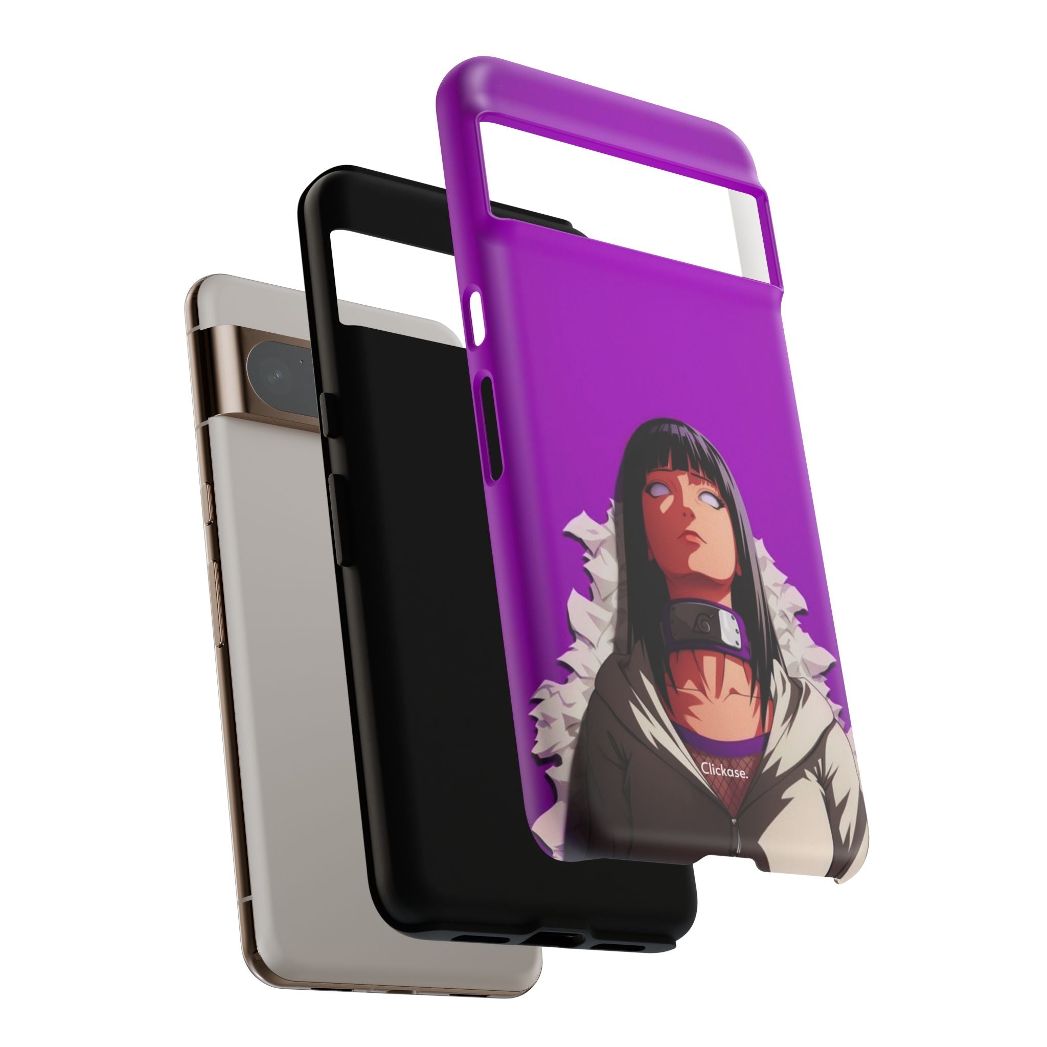 Hinata Hyuga - Naruto Tough Phone CasePhone CaseClickase®Hinata Hyuga - Naruto