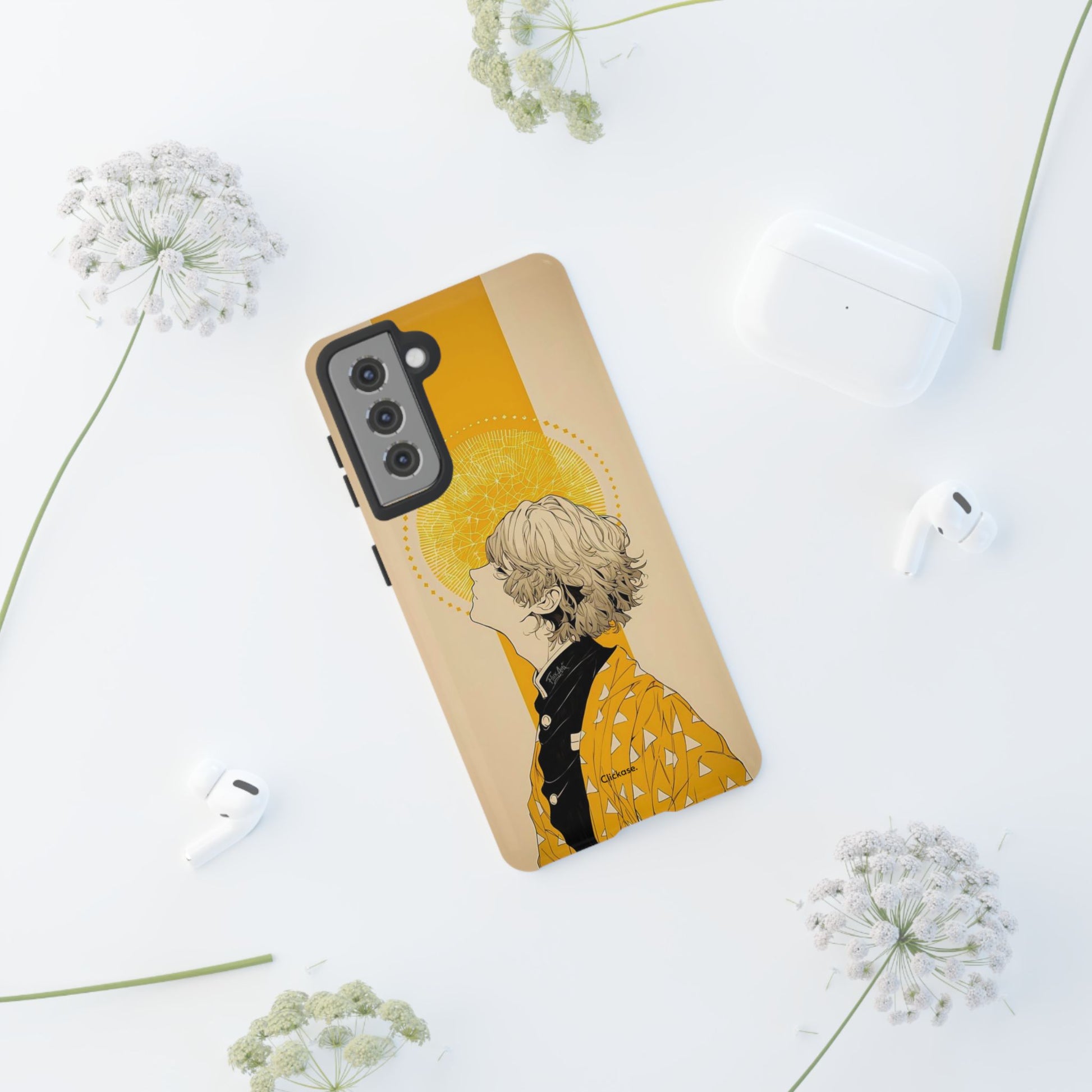 Stylish Phone Case - Artistic Tough Case for Protection, Gift for Him/Phone CaseClickase®Stylish Phone Case