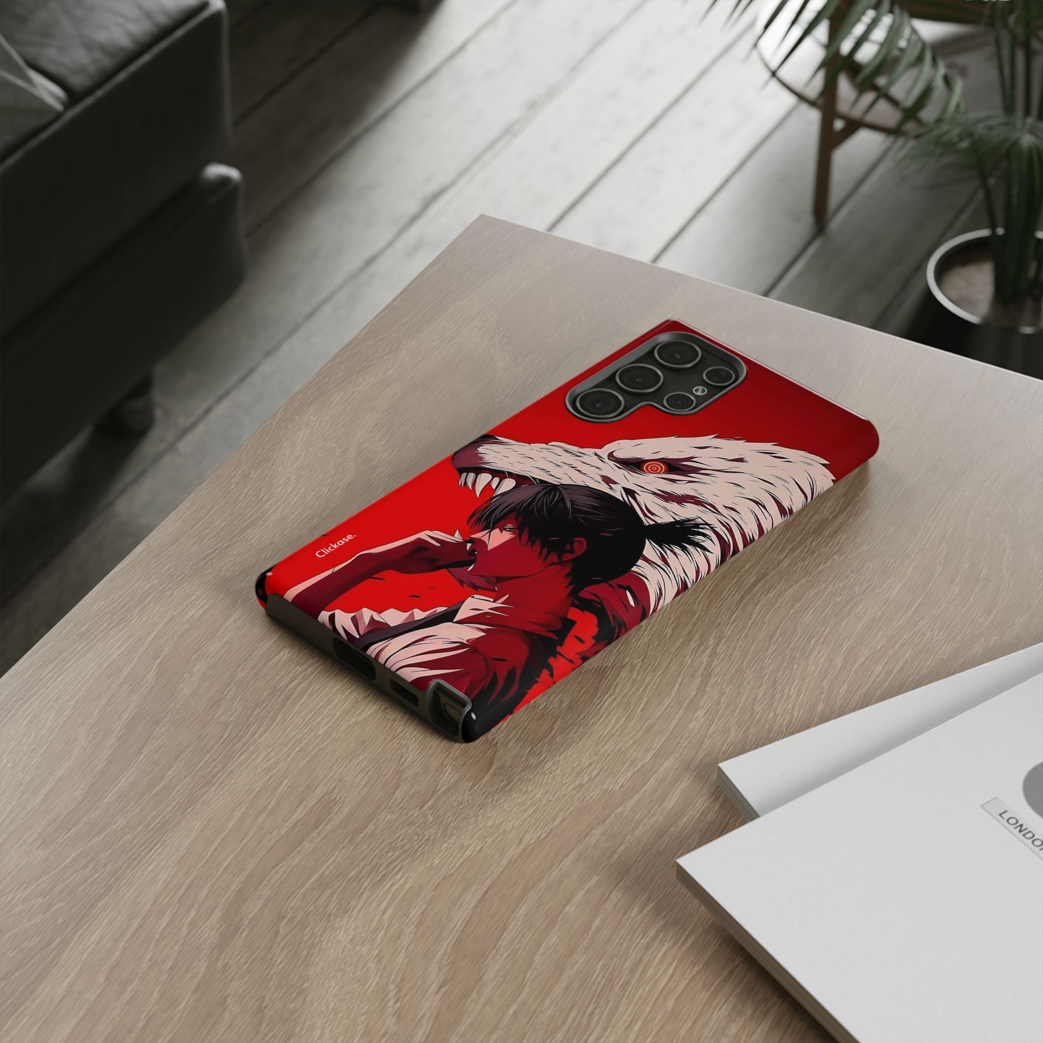 Samurai Wolf - Tough Phone Case by