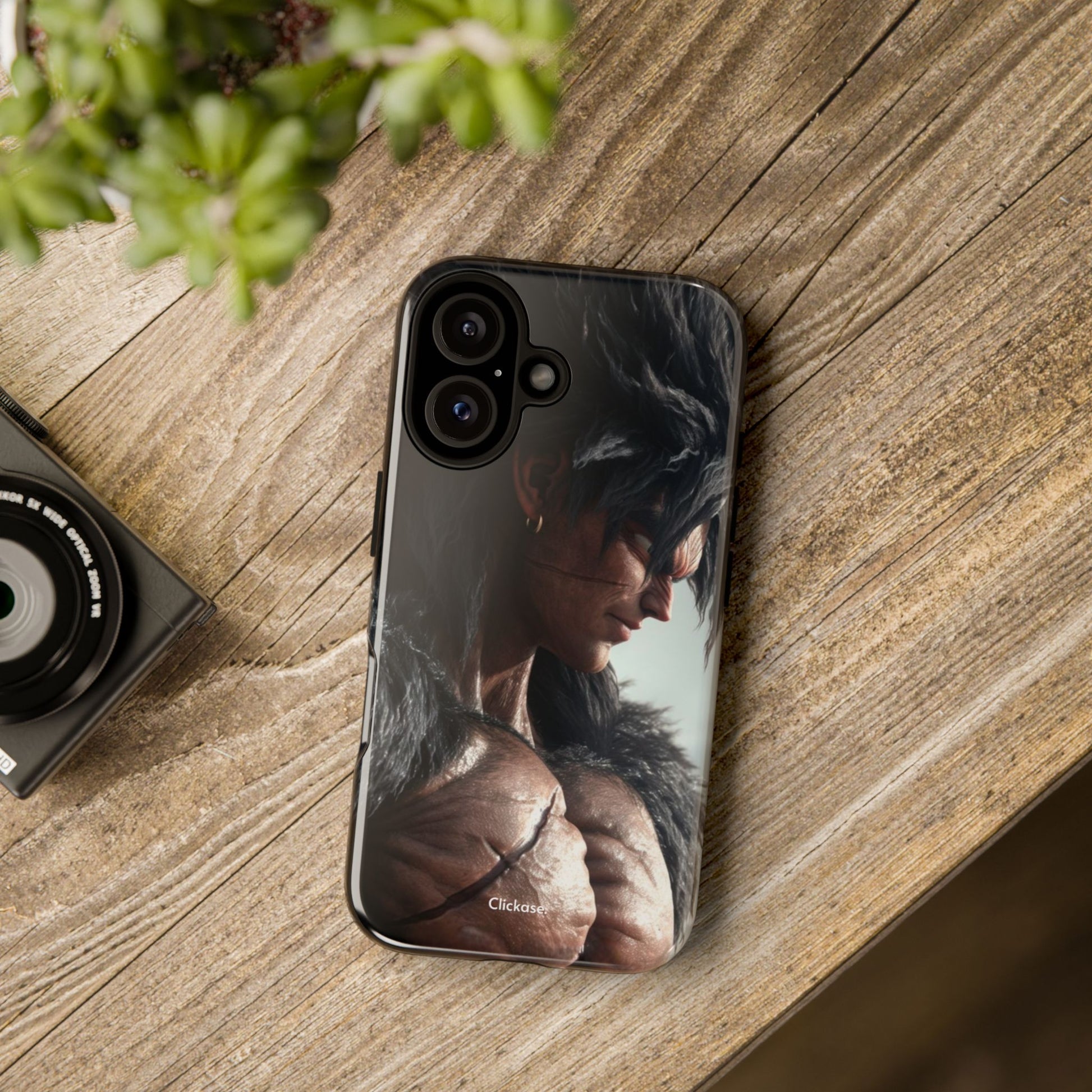 Broly Super Saiyan 4 Black – Berserker Edition Tough Phone Case by